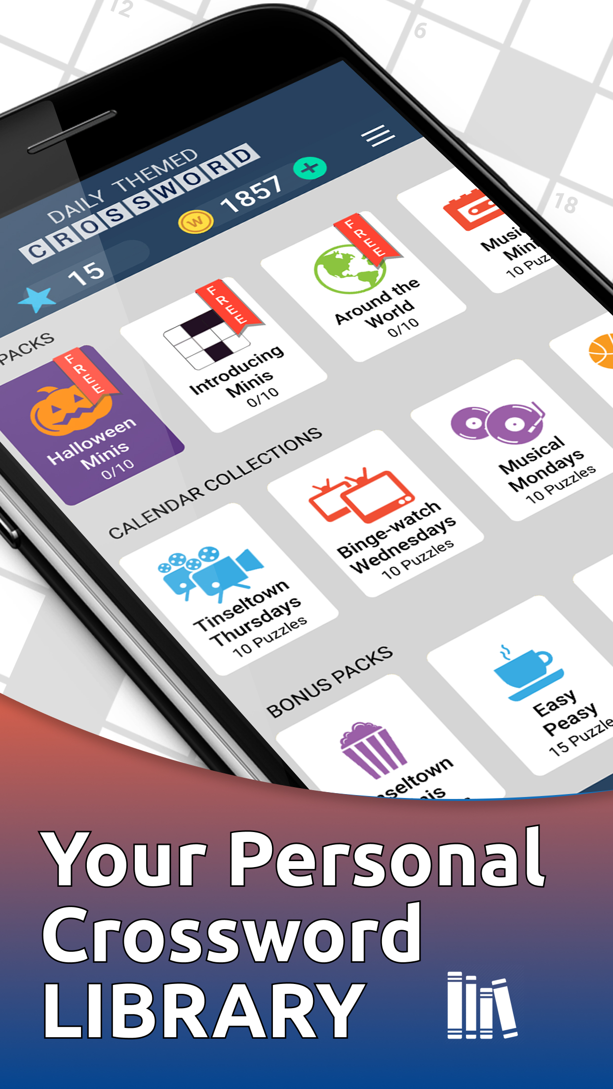 اسکرین شات 8 بازی Daily Themed Crossword Puzzles