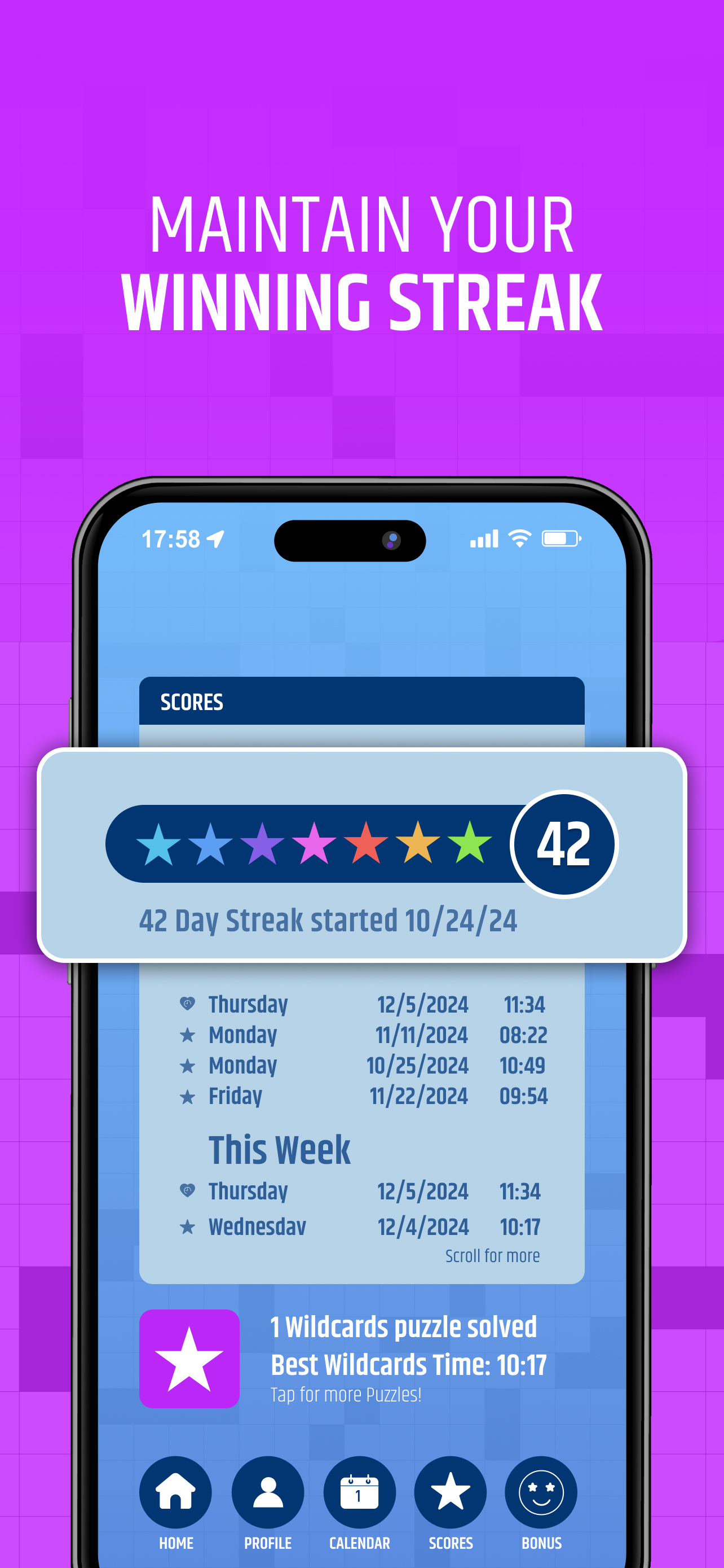 اسکرین شات 3 بازی Daily Themed Crossword Puzzles