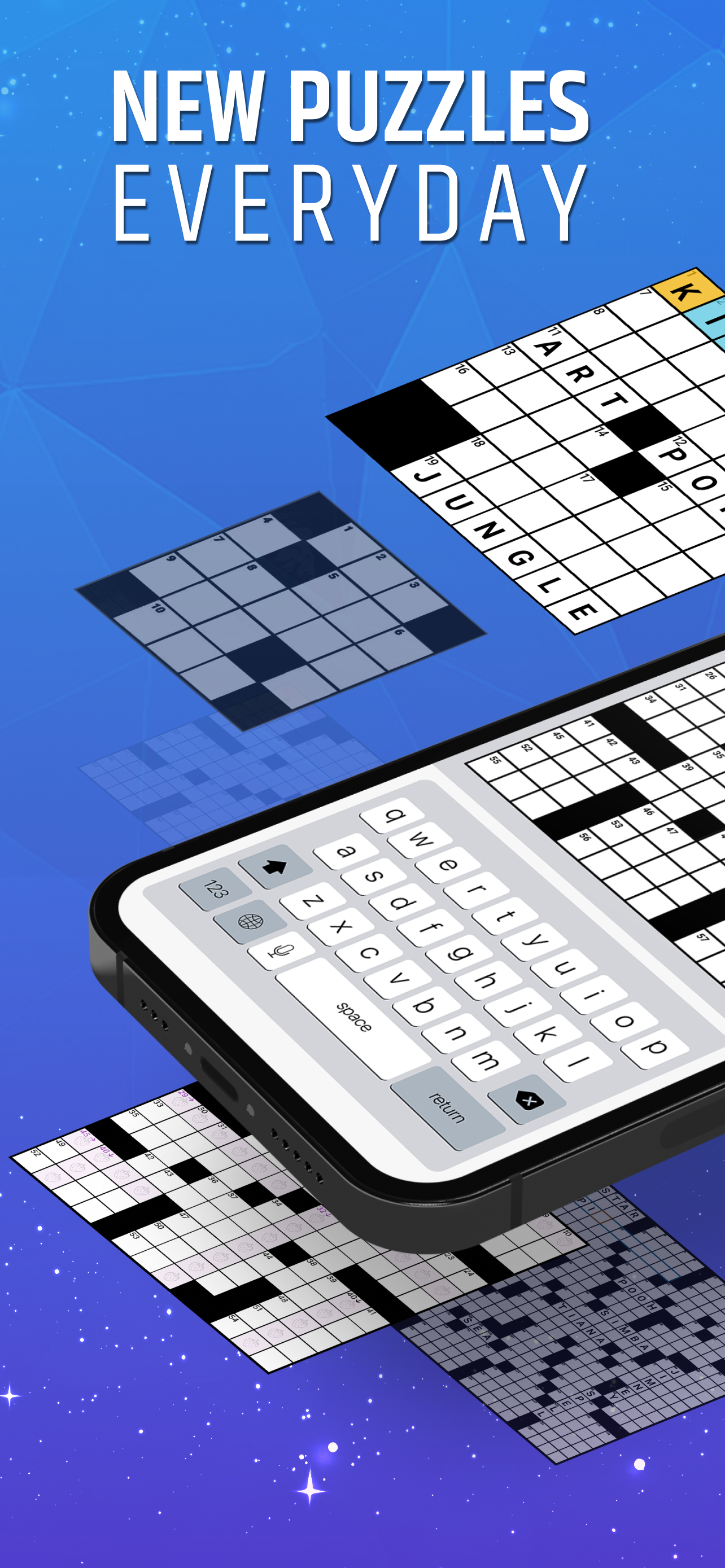اسکرین شات 1 بازی Daily Themed Crossword Puzzles