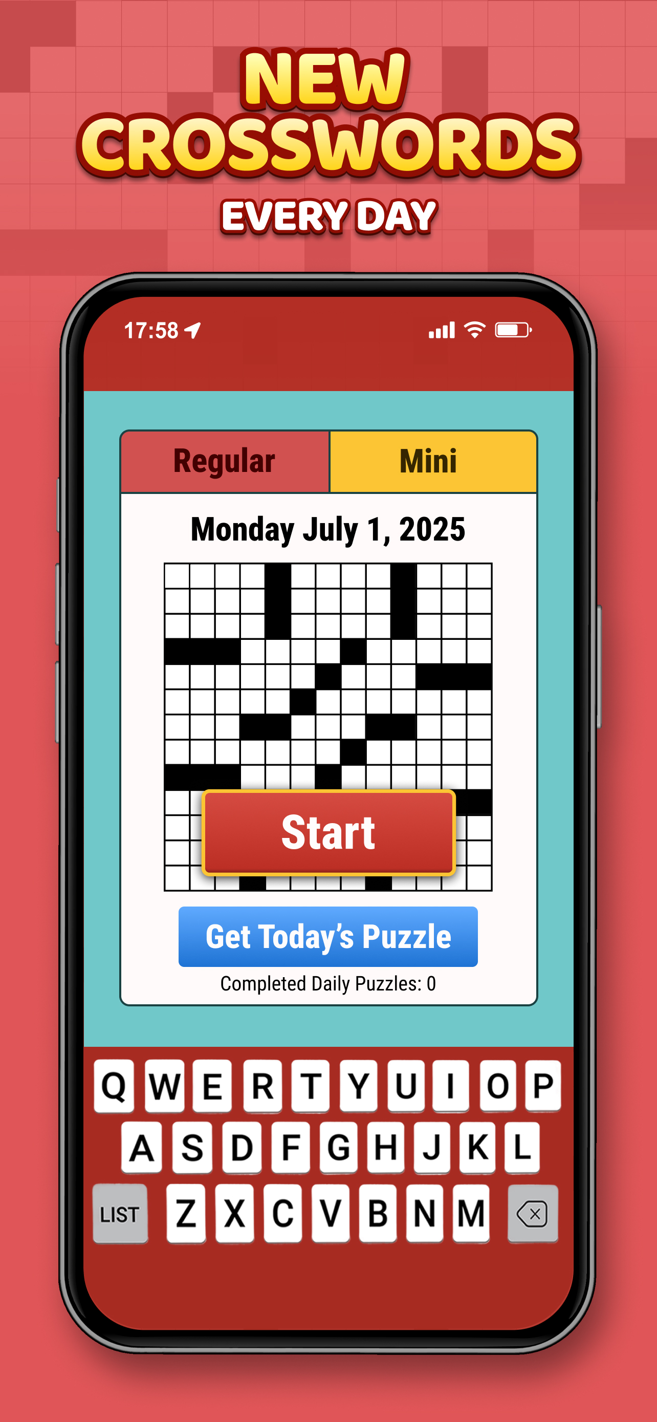 اسکرین شات 2 بازی Daily Themed Crossword Puzzles