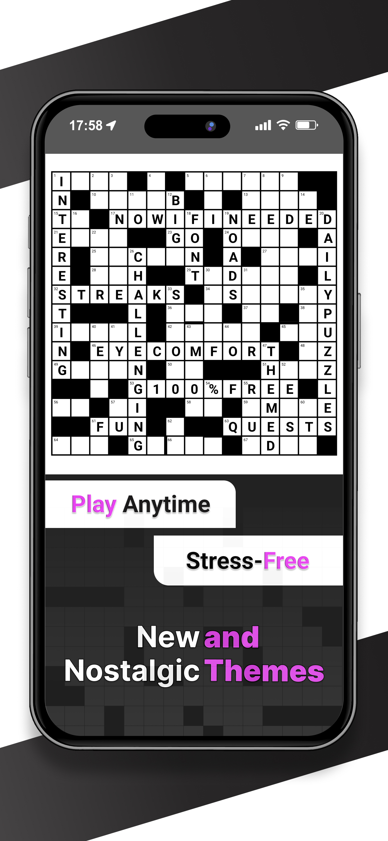 اسکرین شات 2 بازی Daily Themed Crossword Puzzles