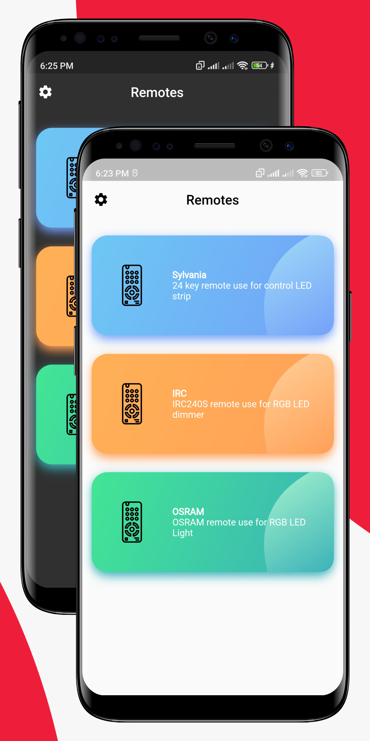 اسکرین شات 5 برنامه RGB LED Remote