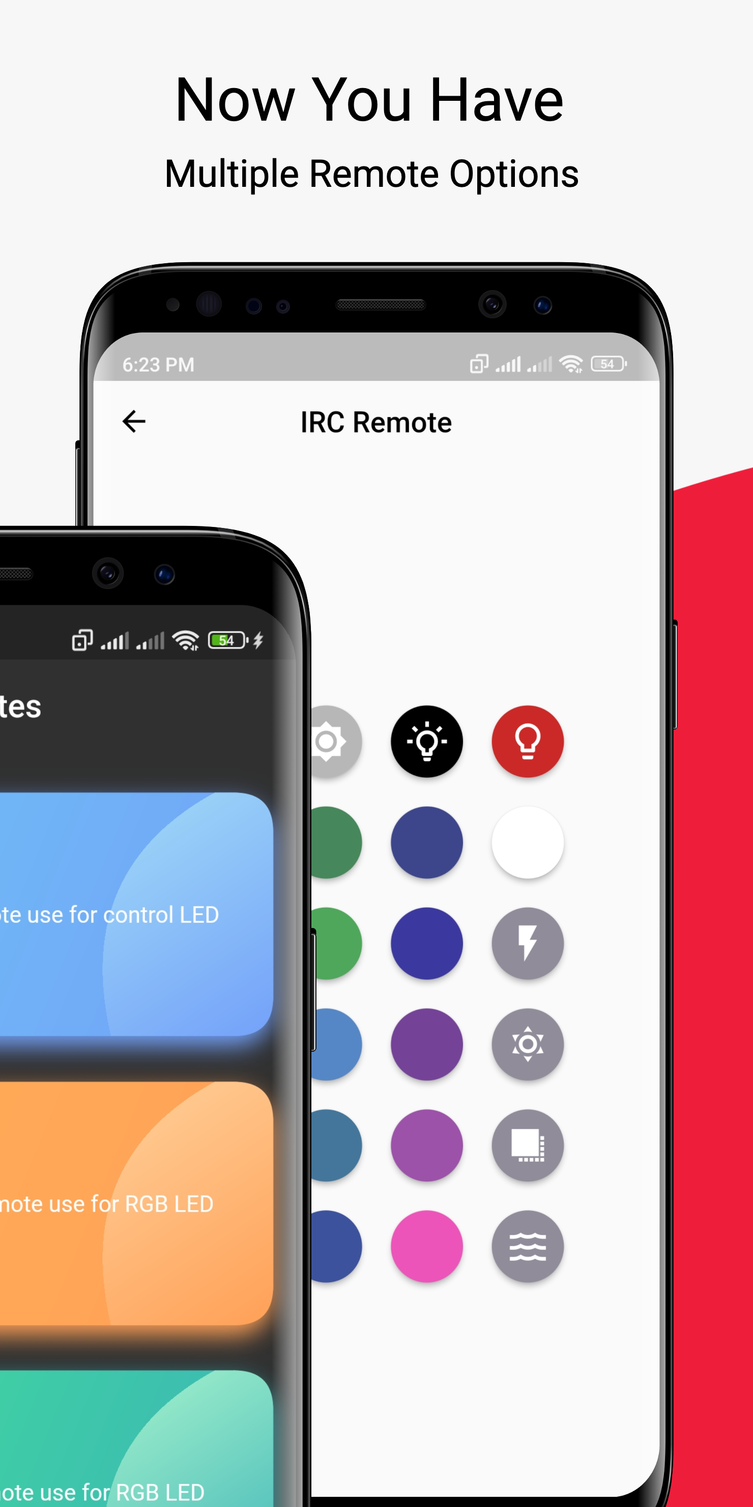 اسکرین شات 2 برنامه RGB LED Remote