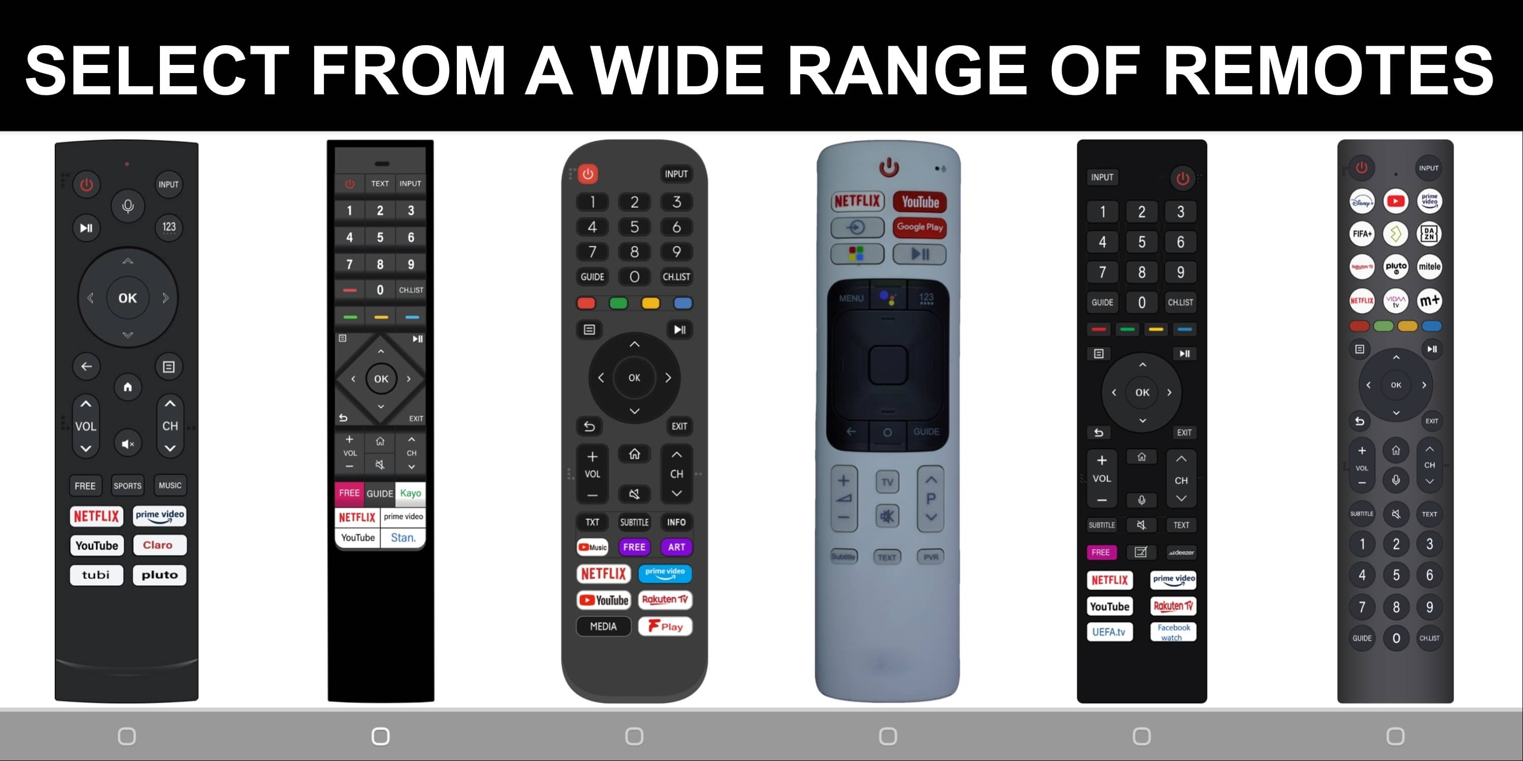 اسکرین شات 6 برنامه Hisense TV Remote