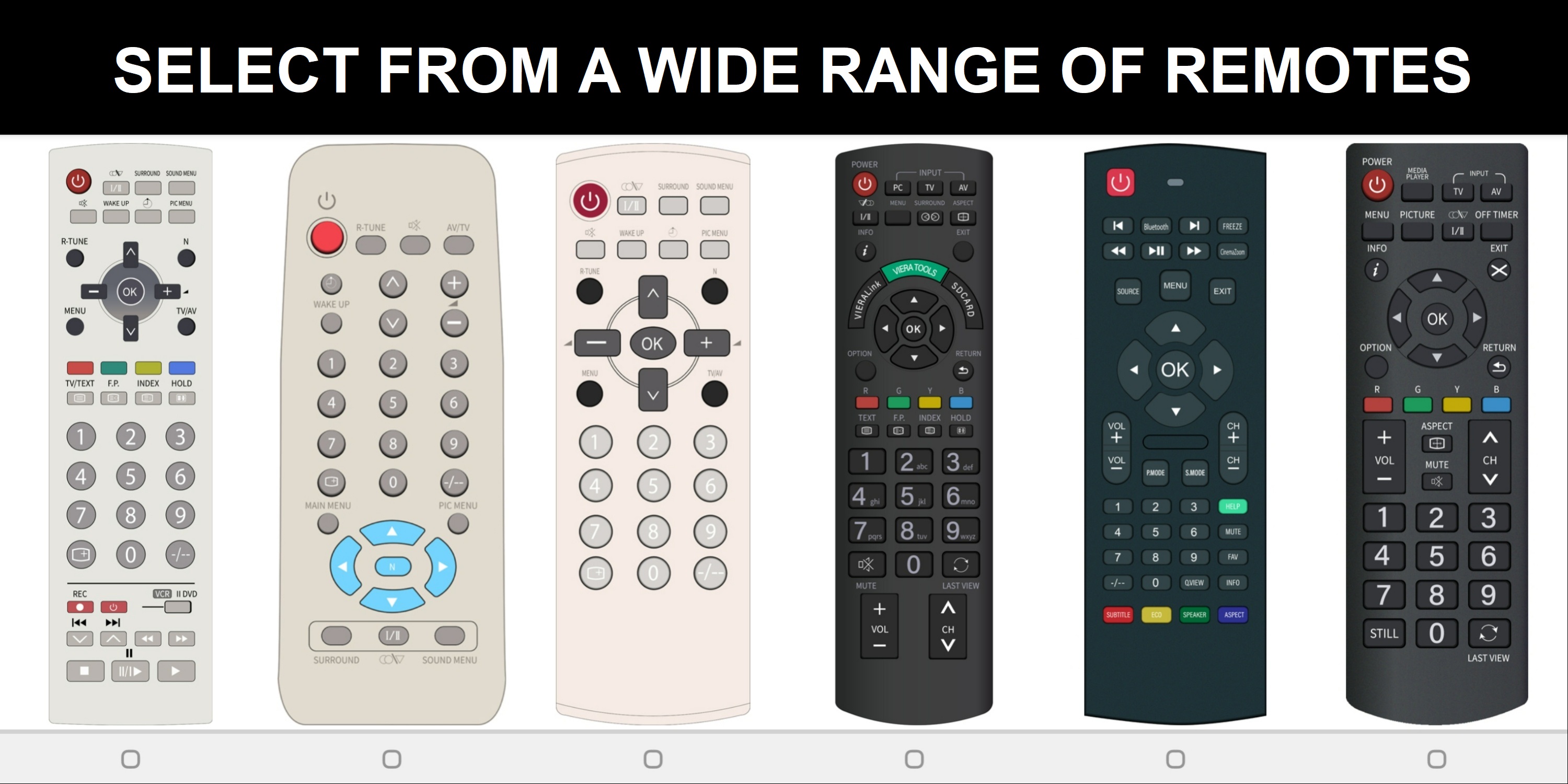 اسکرین شات 4 برنامه Panasonic TV Remote
