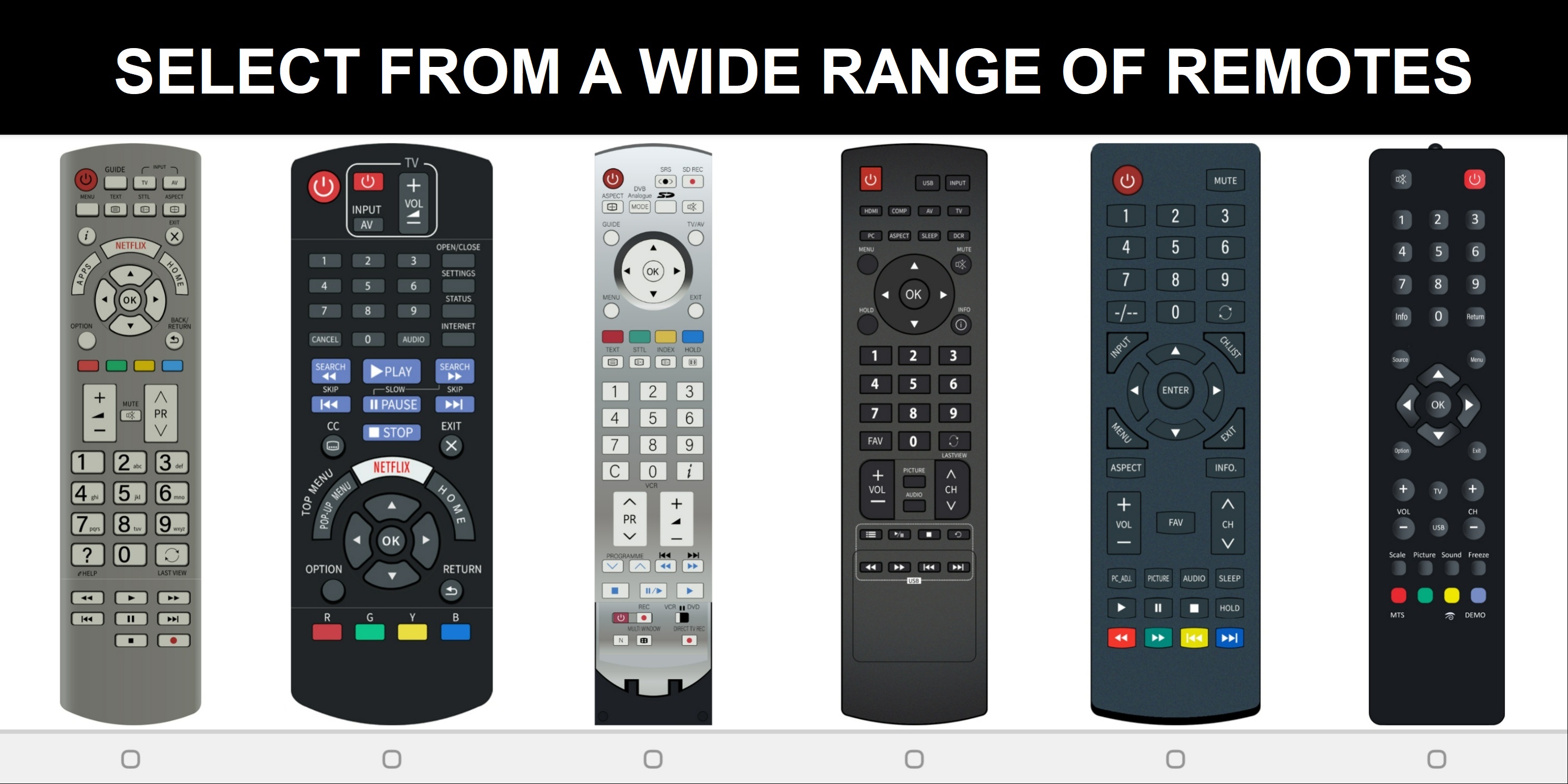 اسکرین شات 6 برنامه Panasonic TV Remote