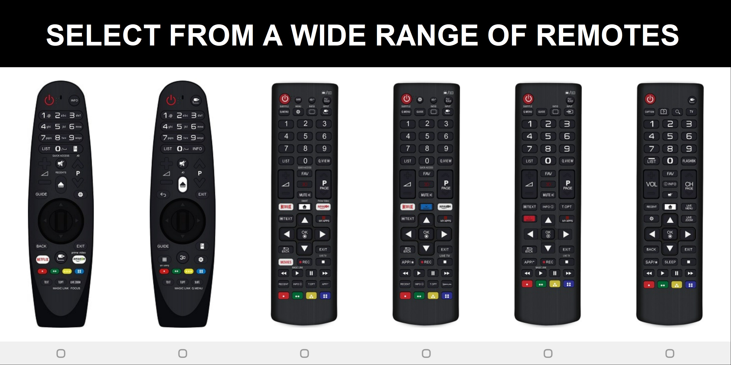 اسکرین شات 3 برنامه LG TV Remote