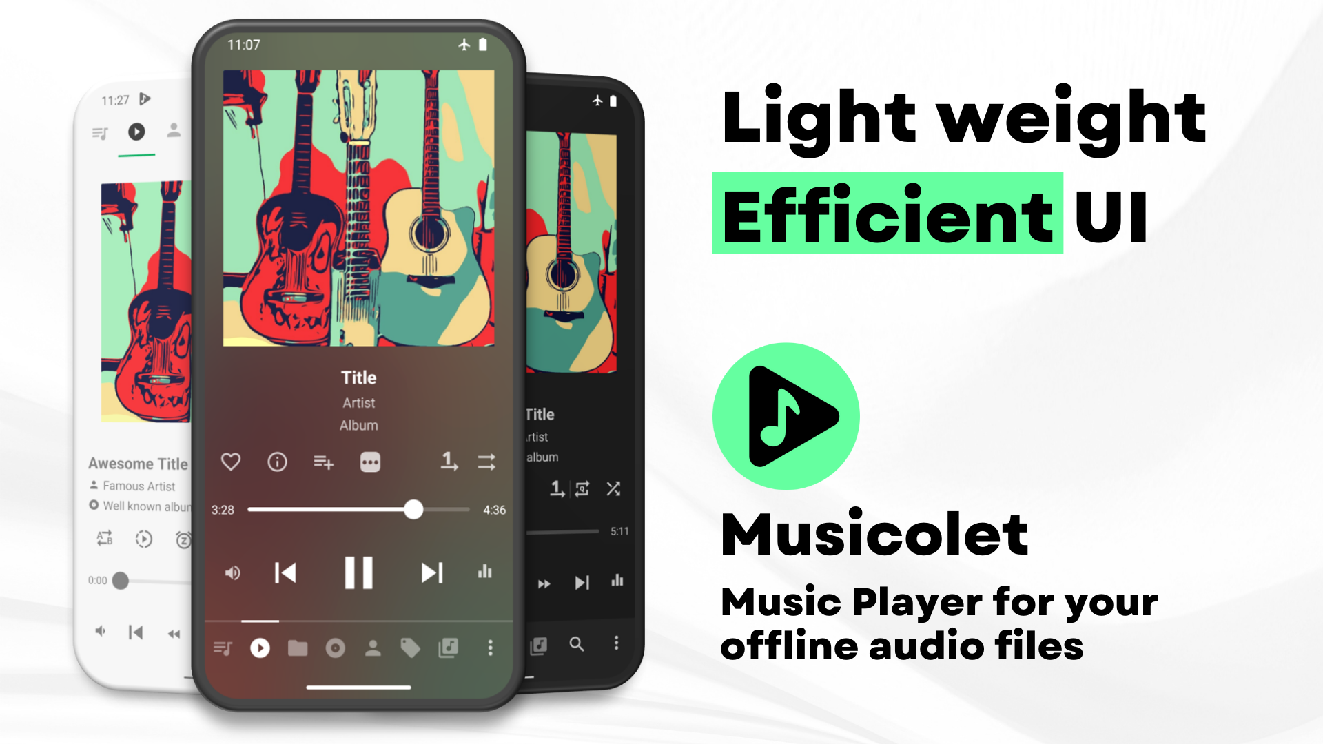 اسکرین شات 8 برنامه Musicolet Music Player