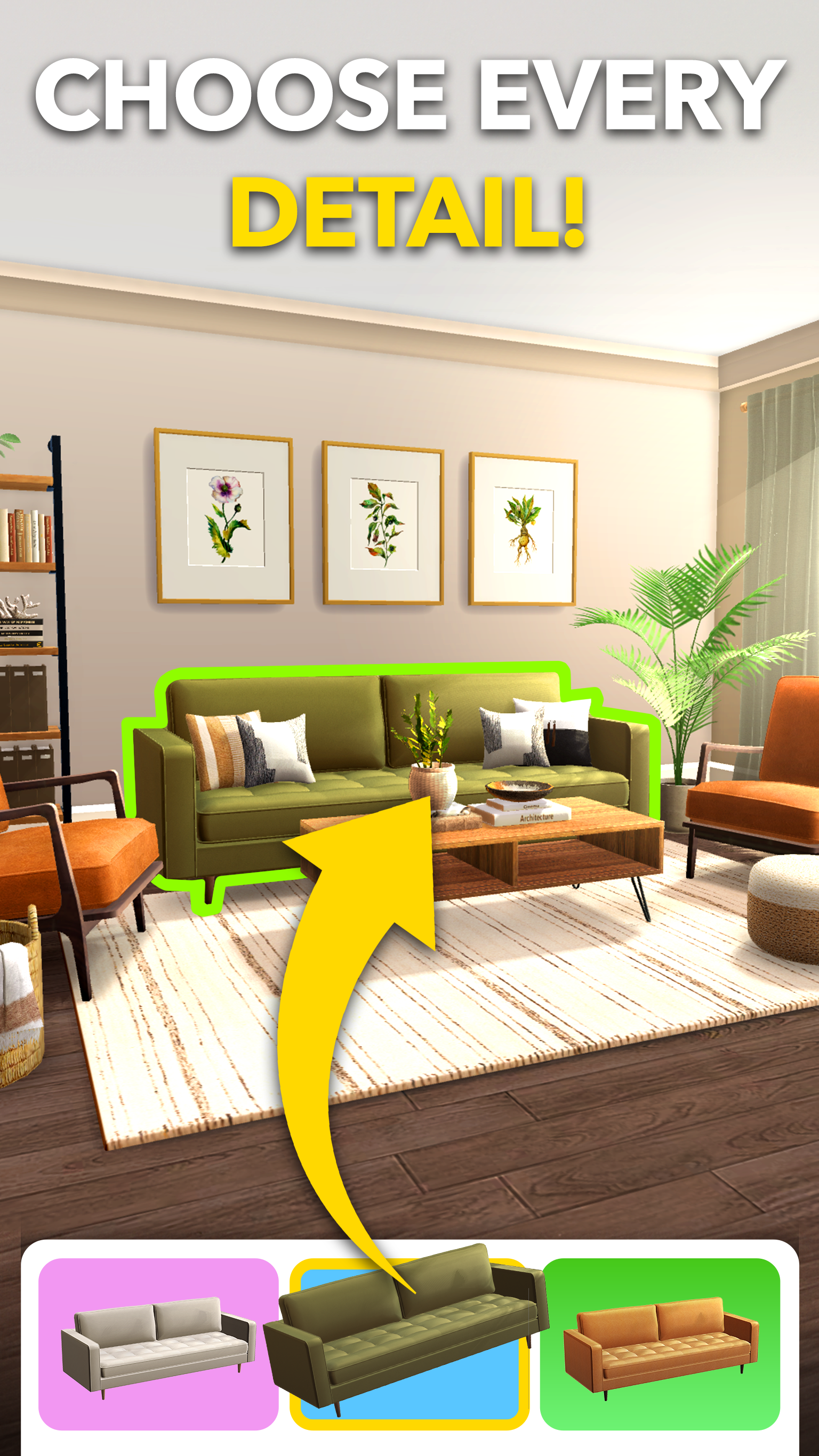 اسکرین شات 2 بازی Home Design Makeover