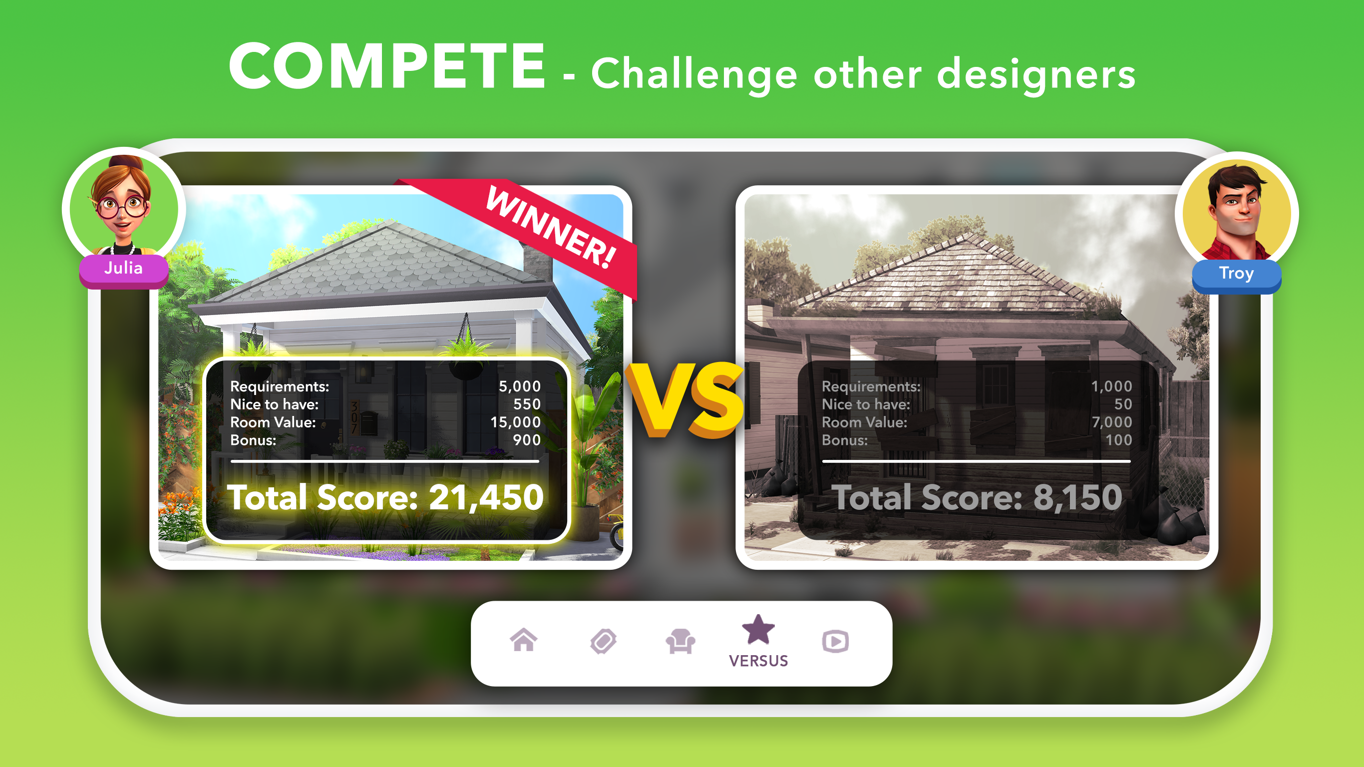 اسکرین شات 8 بازی Home Design Makeover