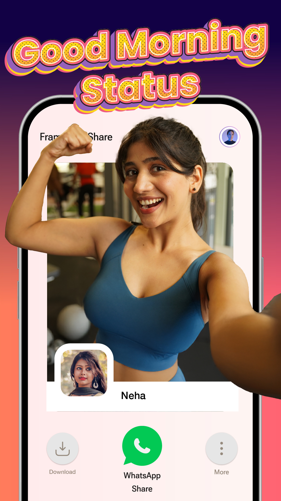 اسکرین شات 4 برنامه ShareChat Trends Videos & Live