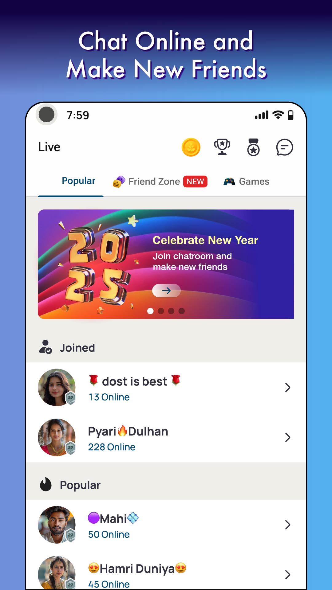 اسکرین شات 7 برنامه ShareChat Trends Videos & Live