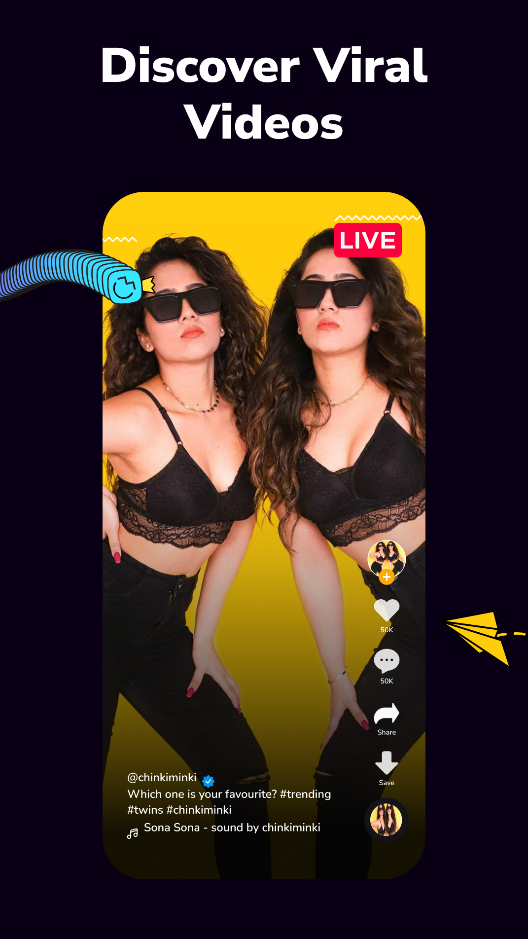 اسکرین شات 3 برنامه Moj: Short Drama & Reels