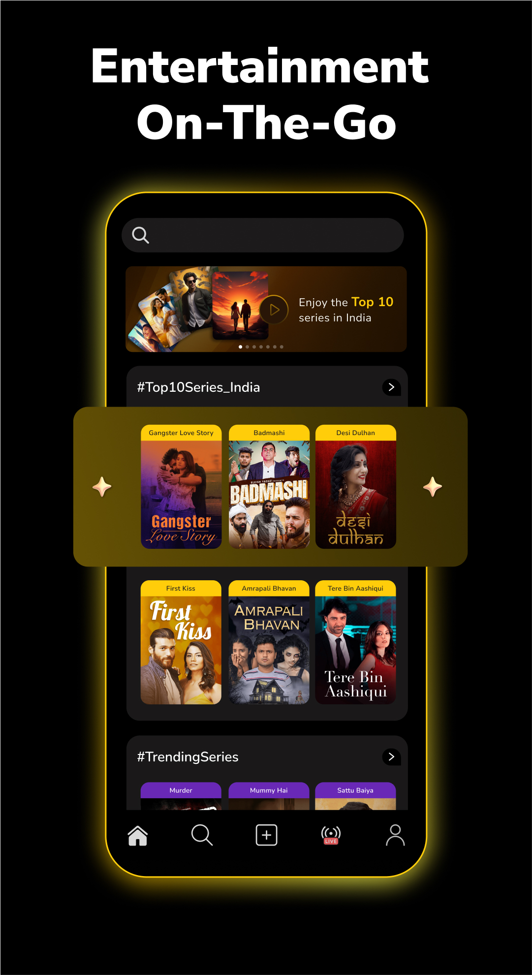 اسکرین شات 2 برنامه Moj: Short Drama & Reels