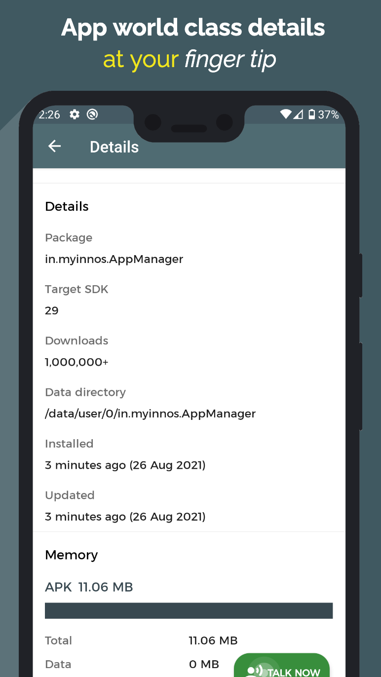 اسکرین شات 3 برنامه Apps Manager - Your Play Store