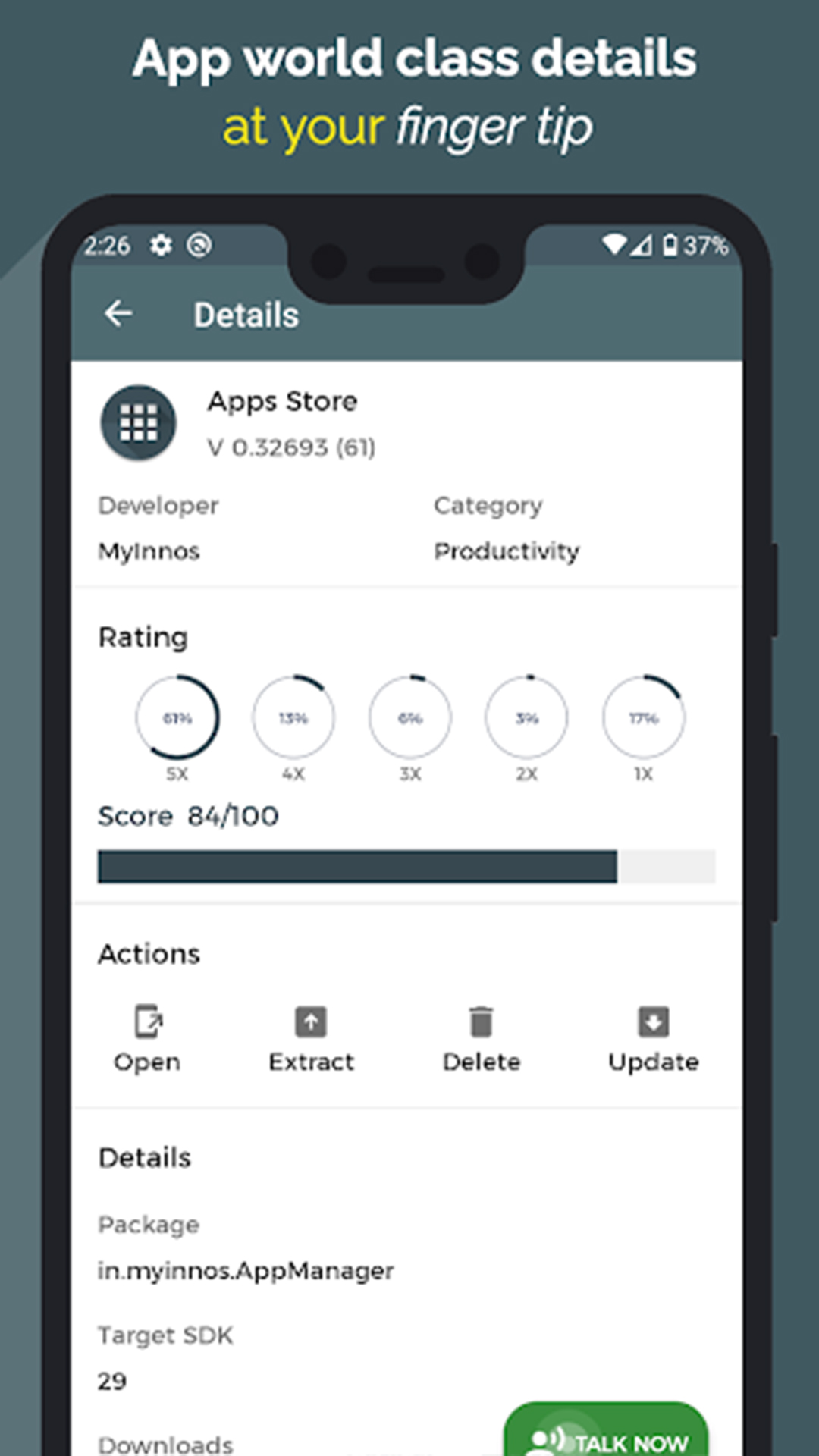 اسکرین شات 2 برنامه Apps Manager - Your Play Store