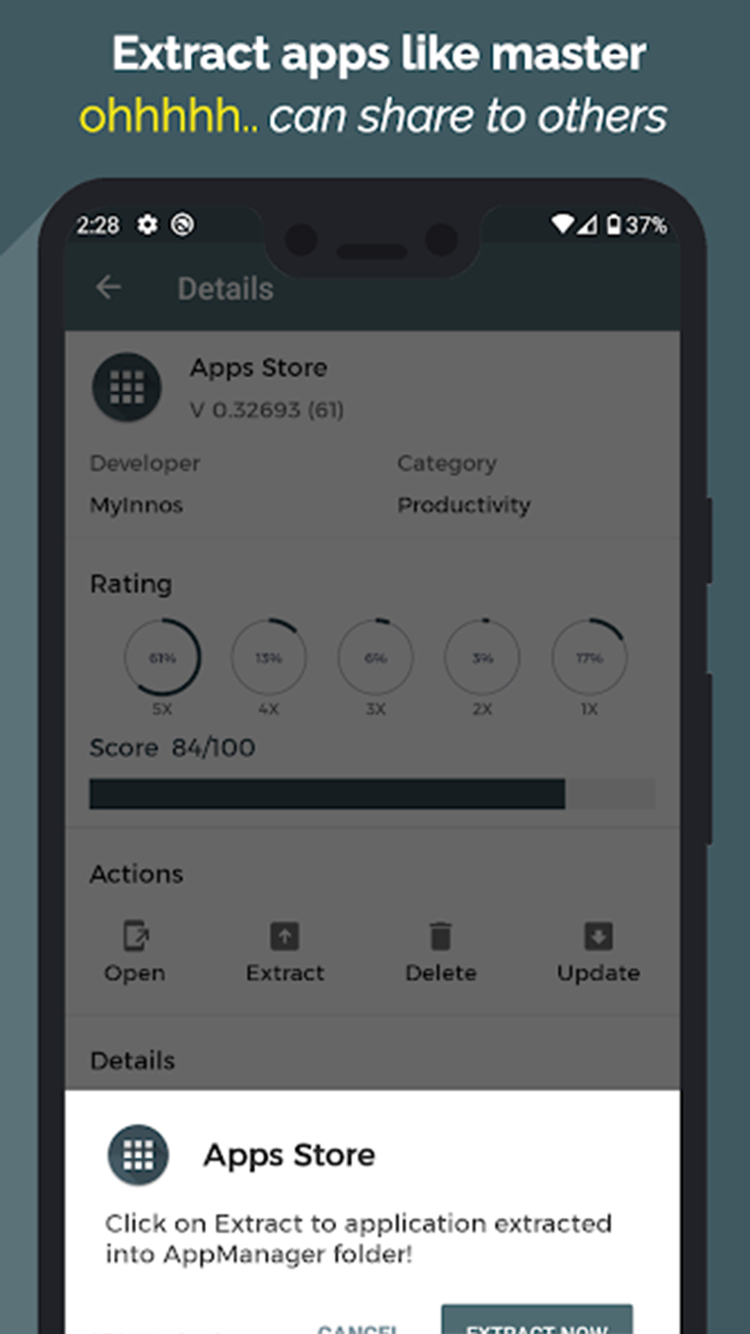 اسکرین شات 4 برنامه Apps Manager - Your Play Store