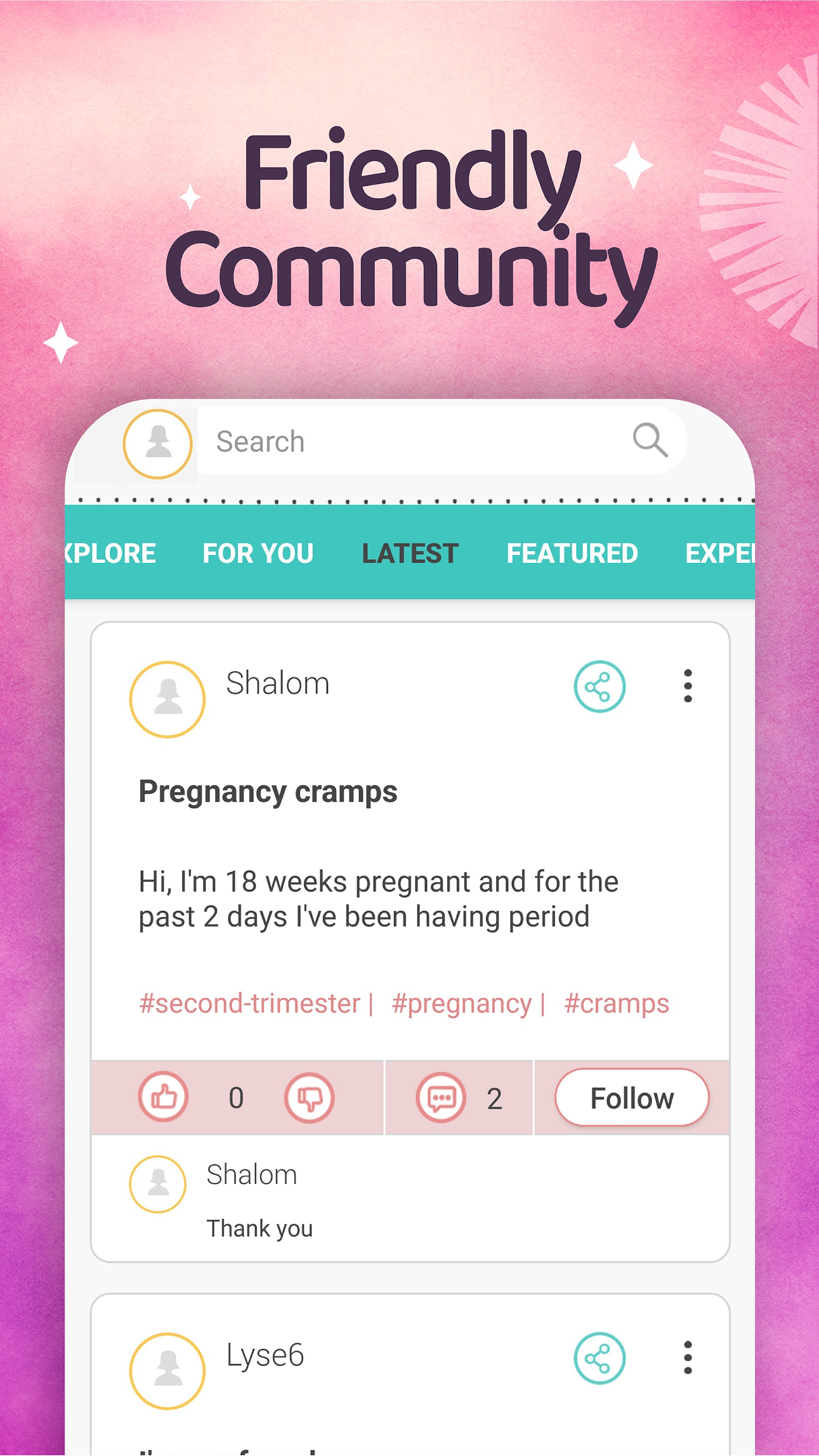 اسکرین شات 8 برنامه Maya - Period & Health