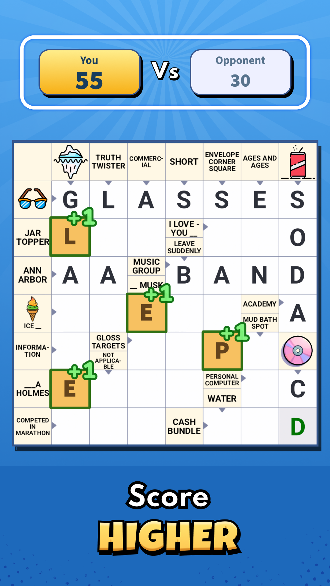 اسکرین شات 4 بازی Crossword Go!