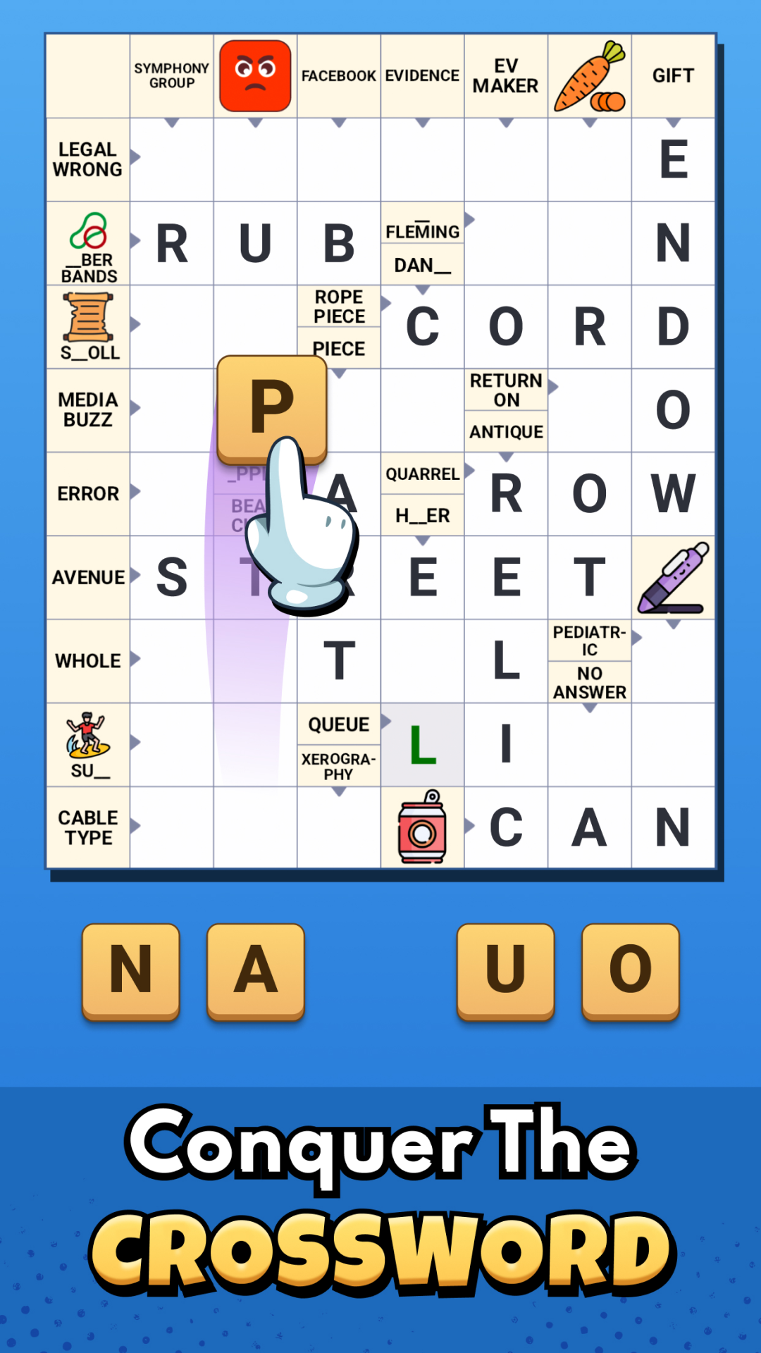 اسکرین شات 2 بازی Crossword Go!