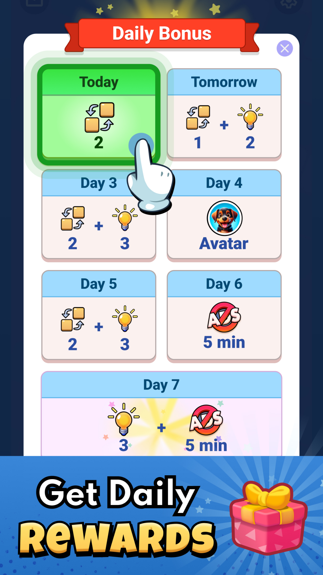 اسکرین شات 6 بازی Crossword Go!