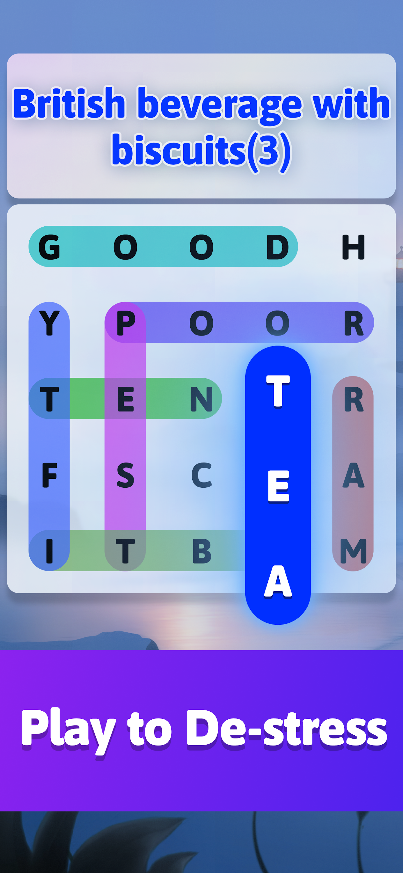 اسکرین شات 2 بازی Offline Crossword Search