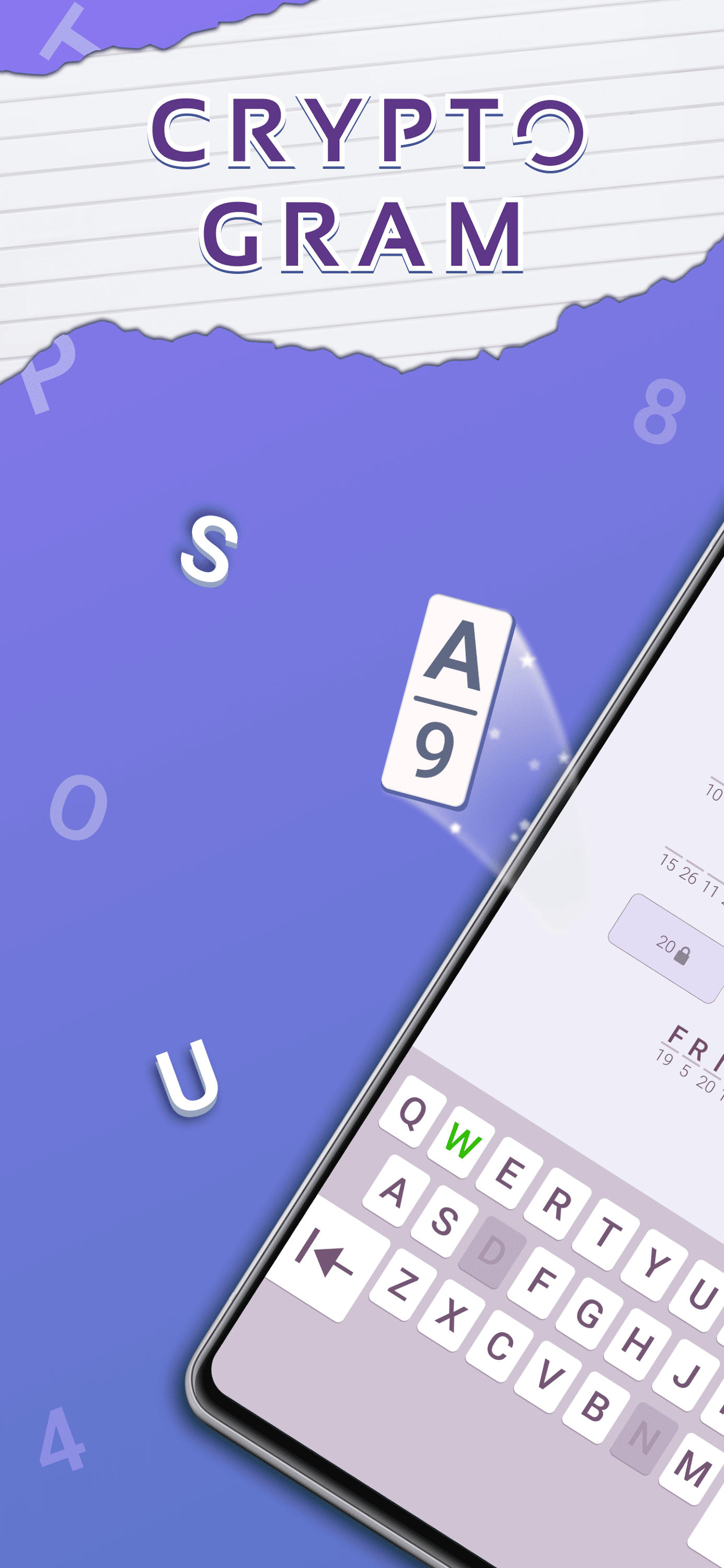 اسکرین شات 1 بازی PlaySimple Cryptogram