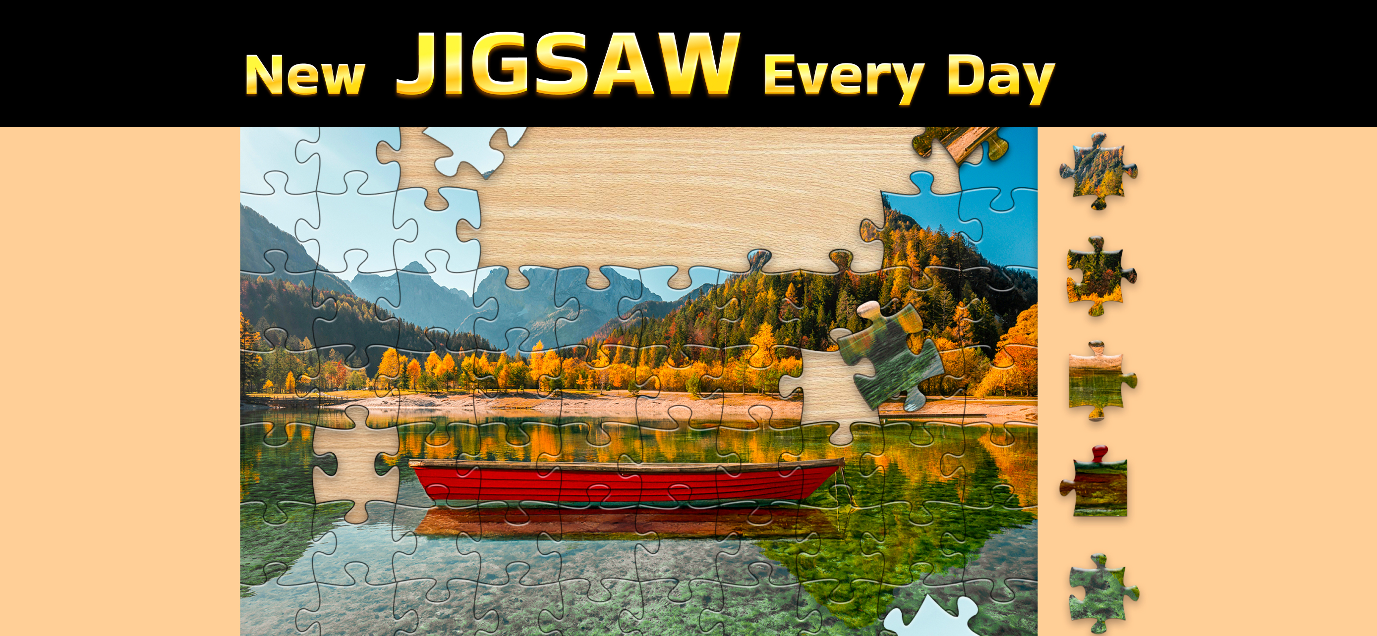 اسکرین شات 1 بازی Jigsaw Puzzle Explorer