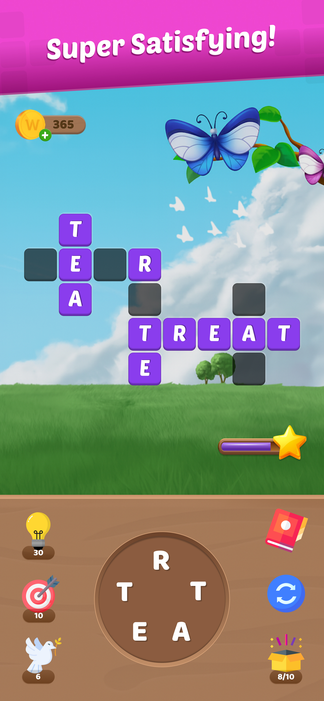 اسکرین شات 2 بازی Crossword Jam