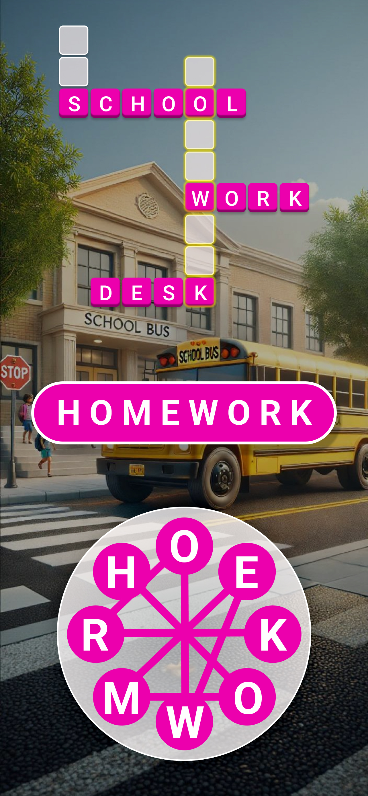 اسکرین شات 5 بازی Crossword Jam