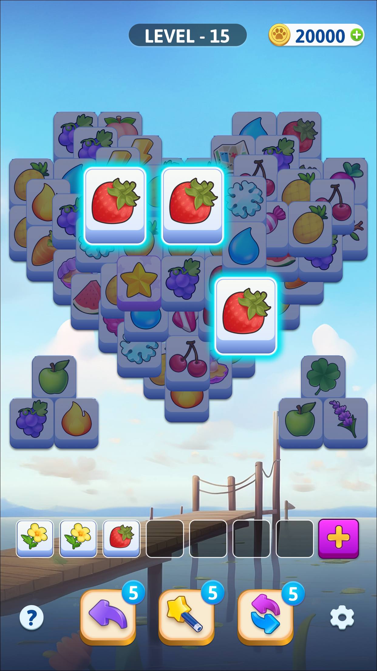 اسکرین شات 1 بازی Tile Match puzzle - Tiletopia