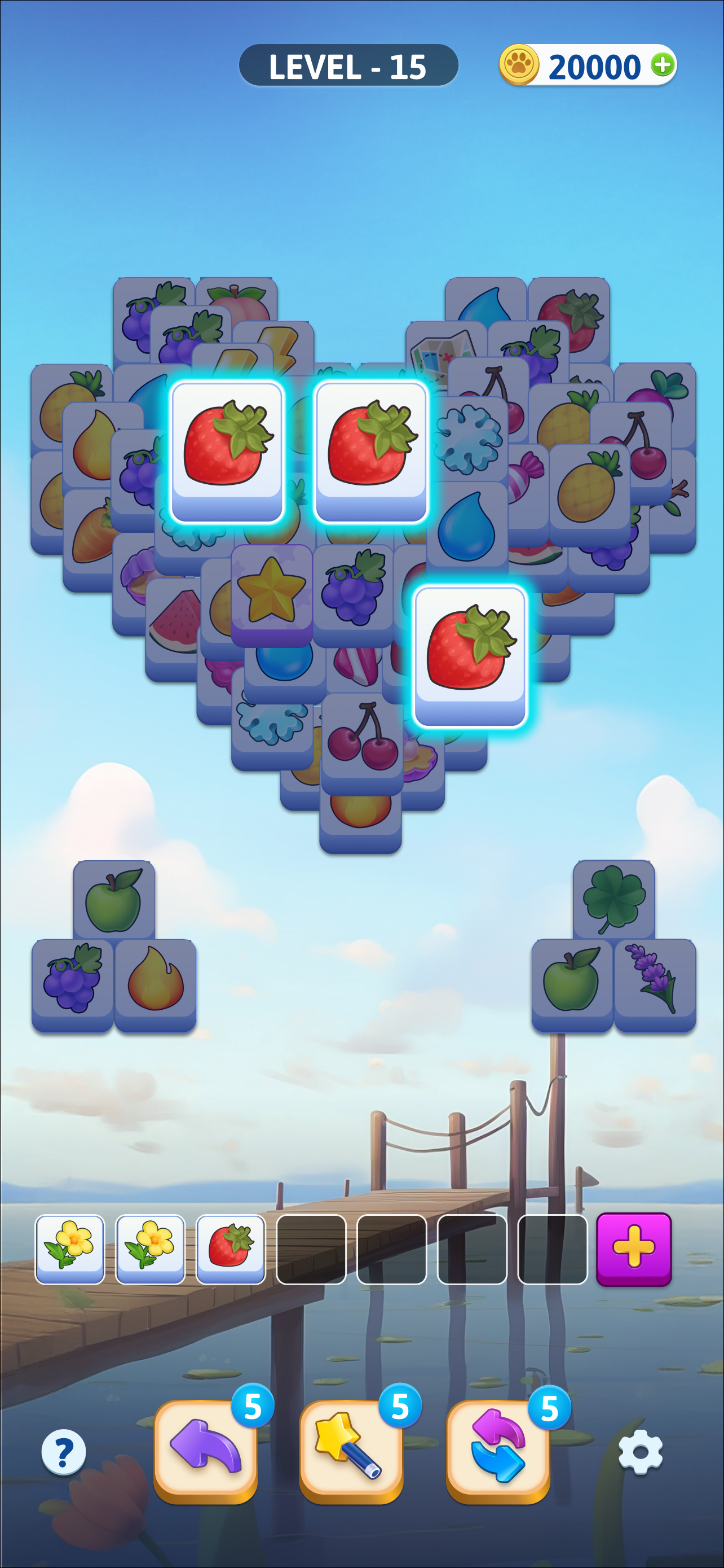 اسکرین شات 1 بازی Tile Match puzzle - Tiletopia