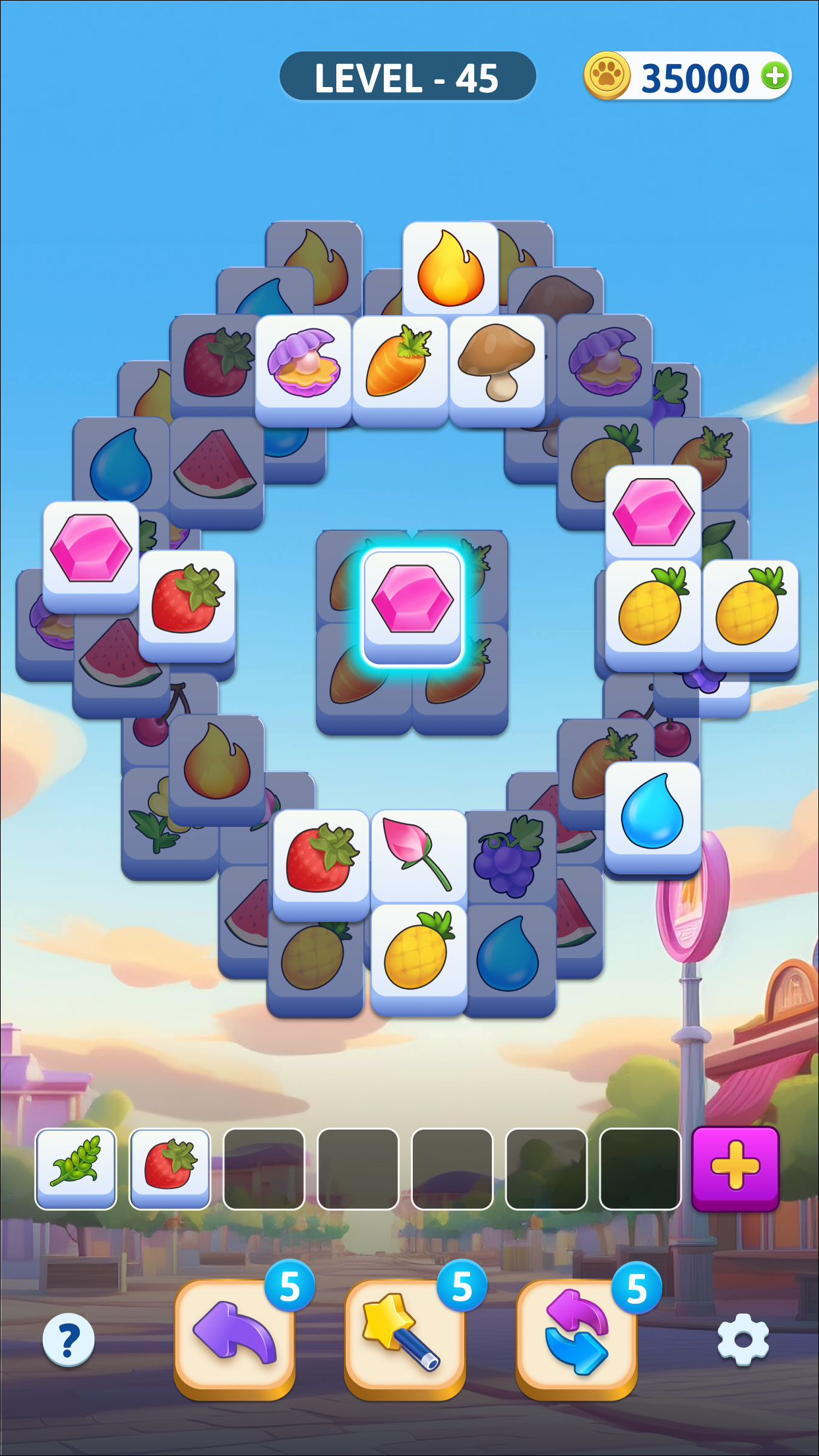 اسکرین شات 6 بازی Tile Match puzzle - Tiletopia