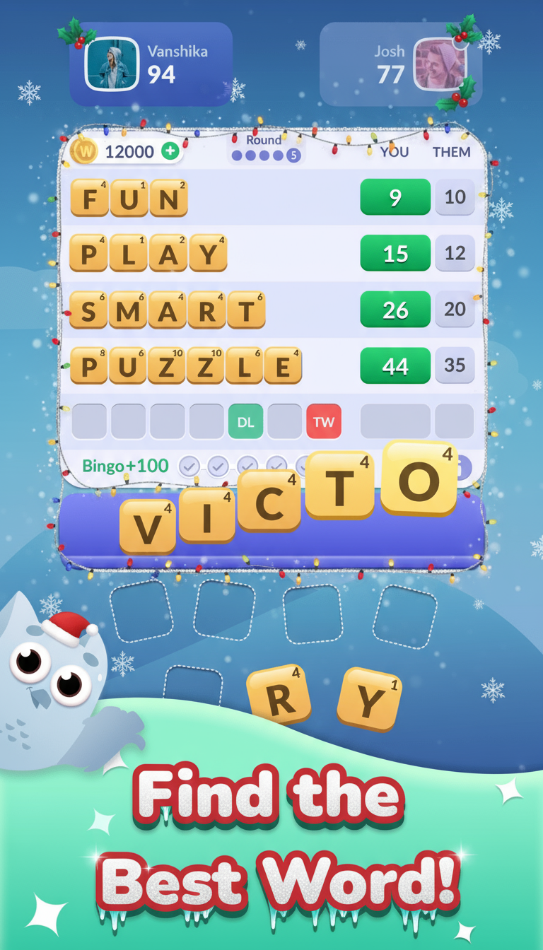 اسکرین شات 2 بازی Word Roll