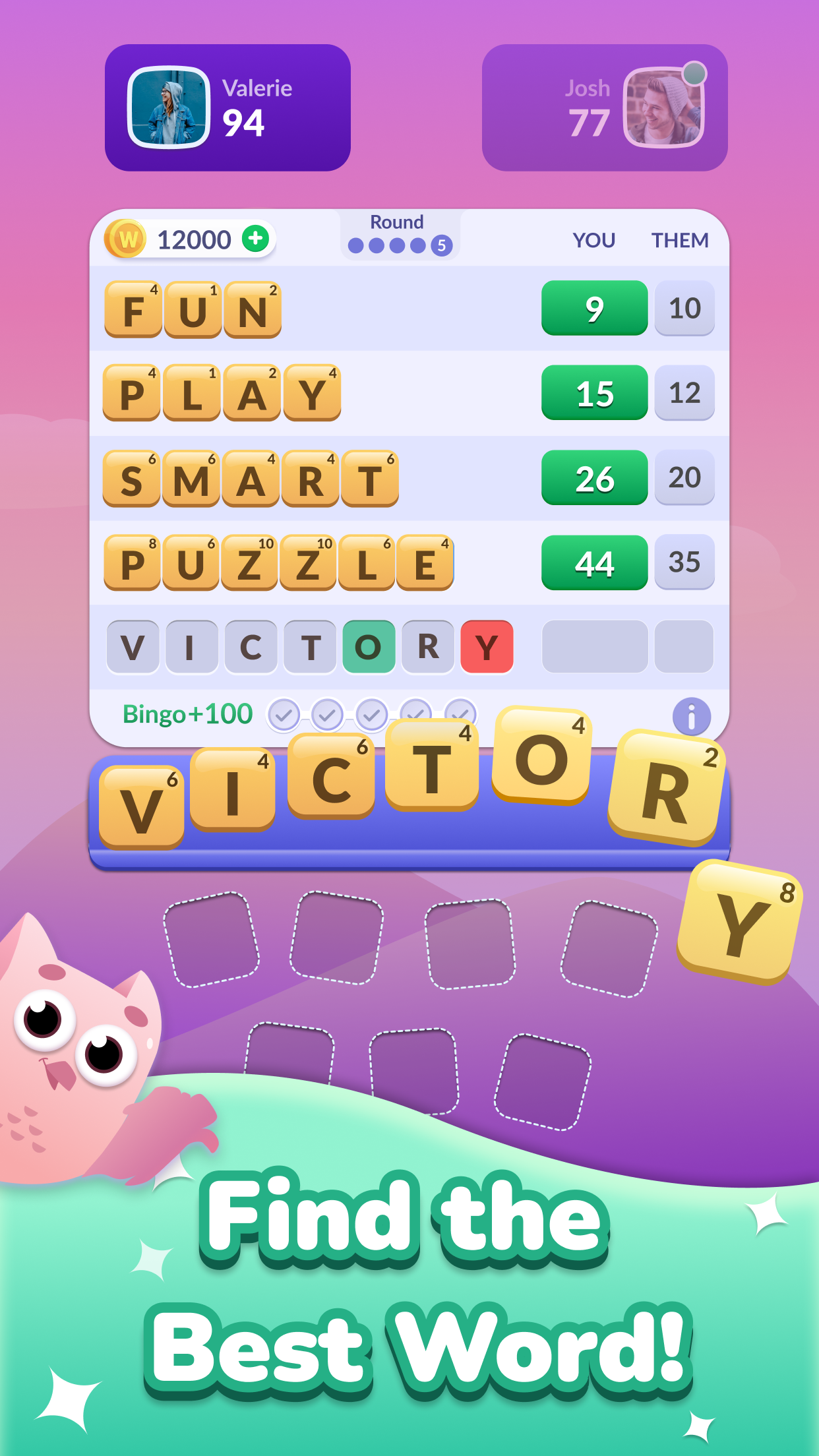 اسکرین شات 2 بازی Word Roll