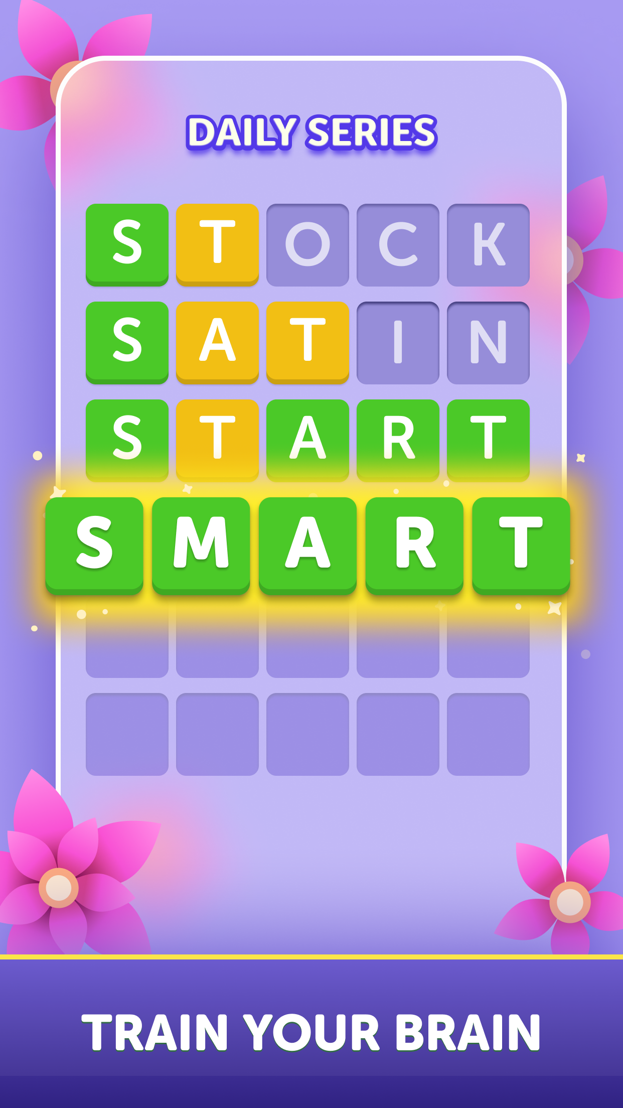 اسکرین شات 1 بازی Wordy - Daily Wordle Puzzle
