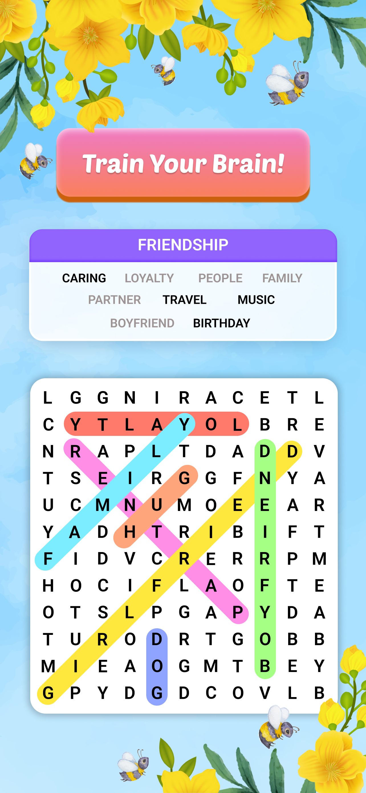 اسکرین شات 3 بازی Word Search Explorer