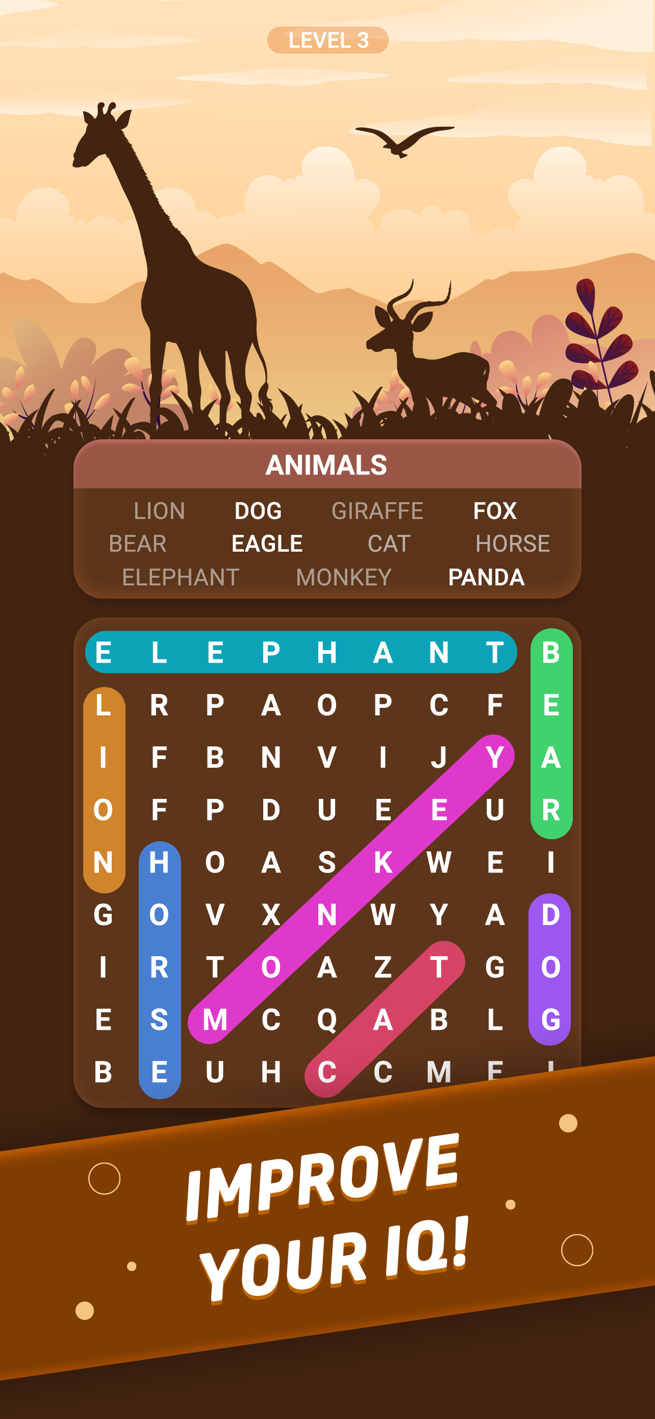 اسکرین شات 6 بازی Word Search Explorer