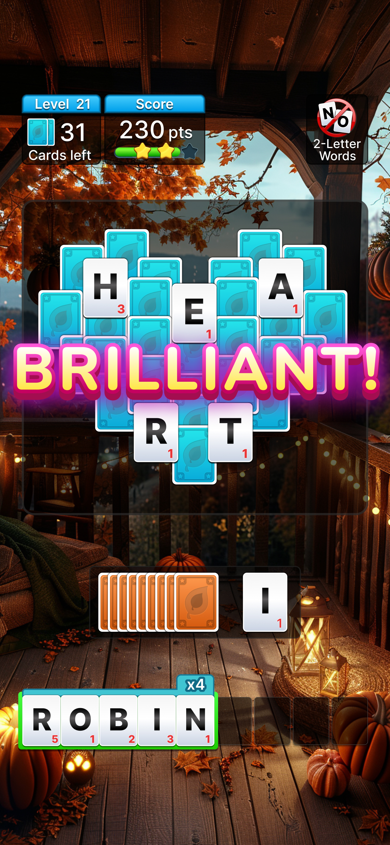 اسکرین شات 1 بازی Word Search Solitaire
