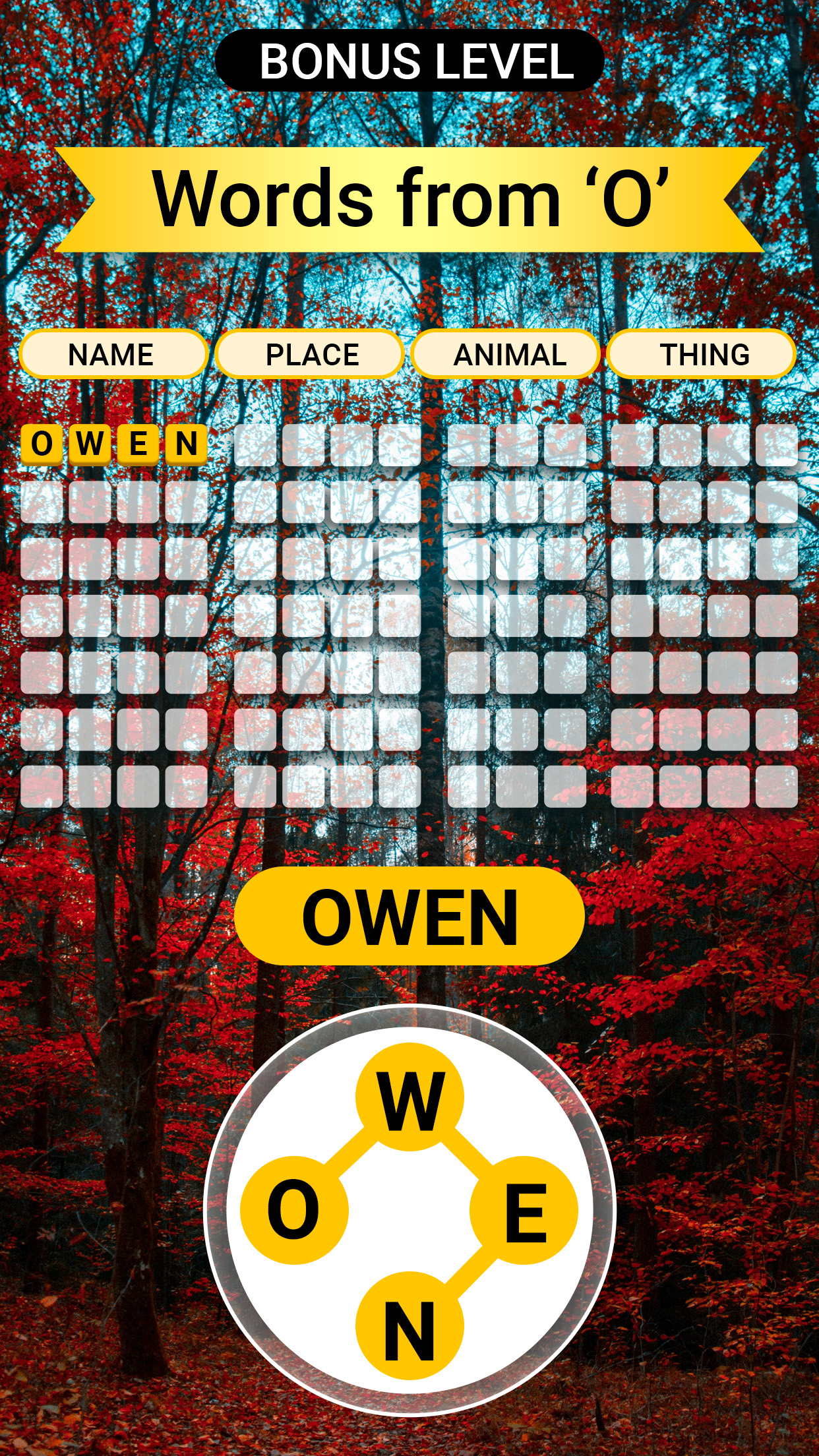 اسکرین شات 3 بازی Word Trip - Word Puzzle Game