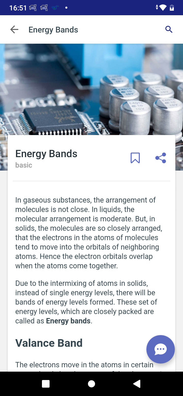 اسکرین شات 2 برنامه Electronics Engineering