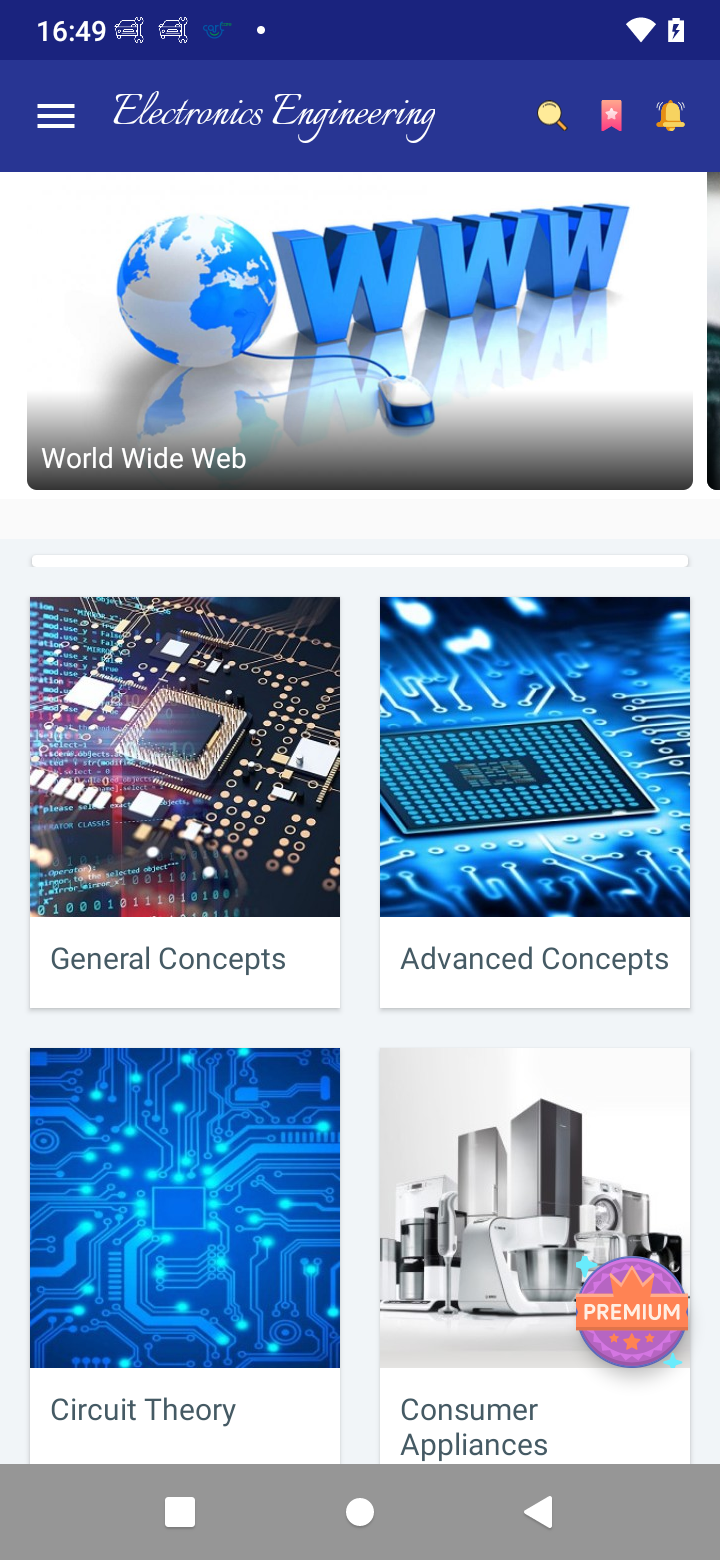 اسکرین شات 1 برنامه Electronics Engineering