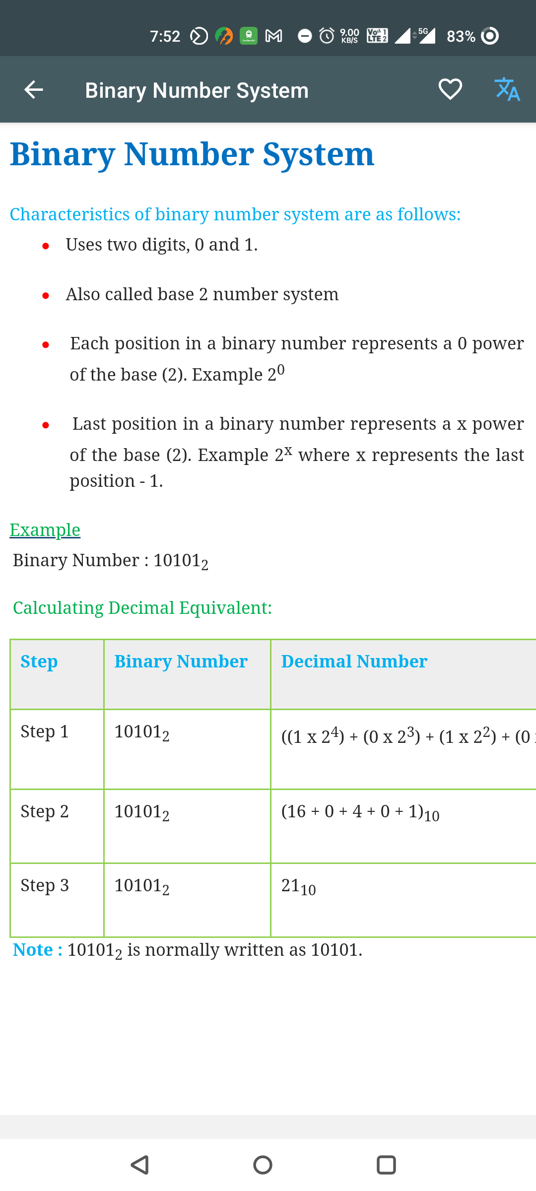اسکرین شات 3 برنامه Computer Fundamentals