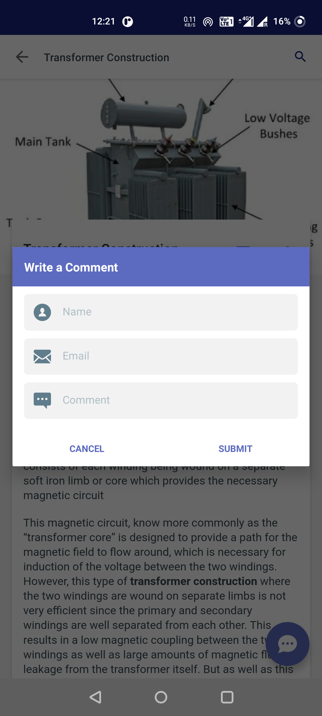 اسکرین شات 4 برنامه Instrumentation Engineering
