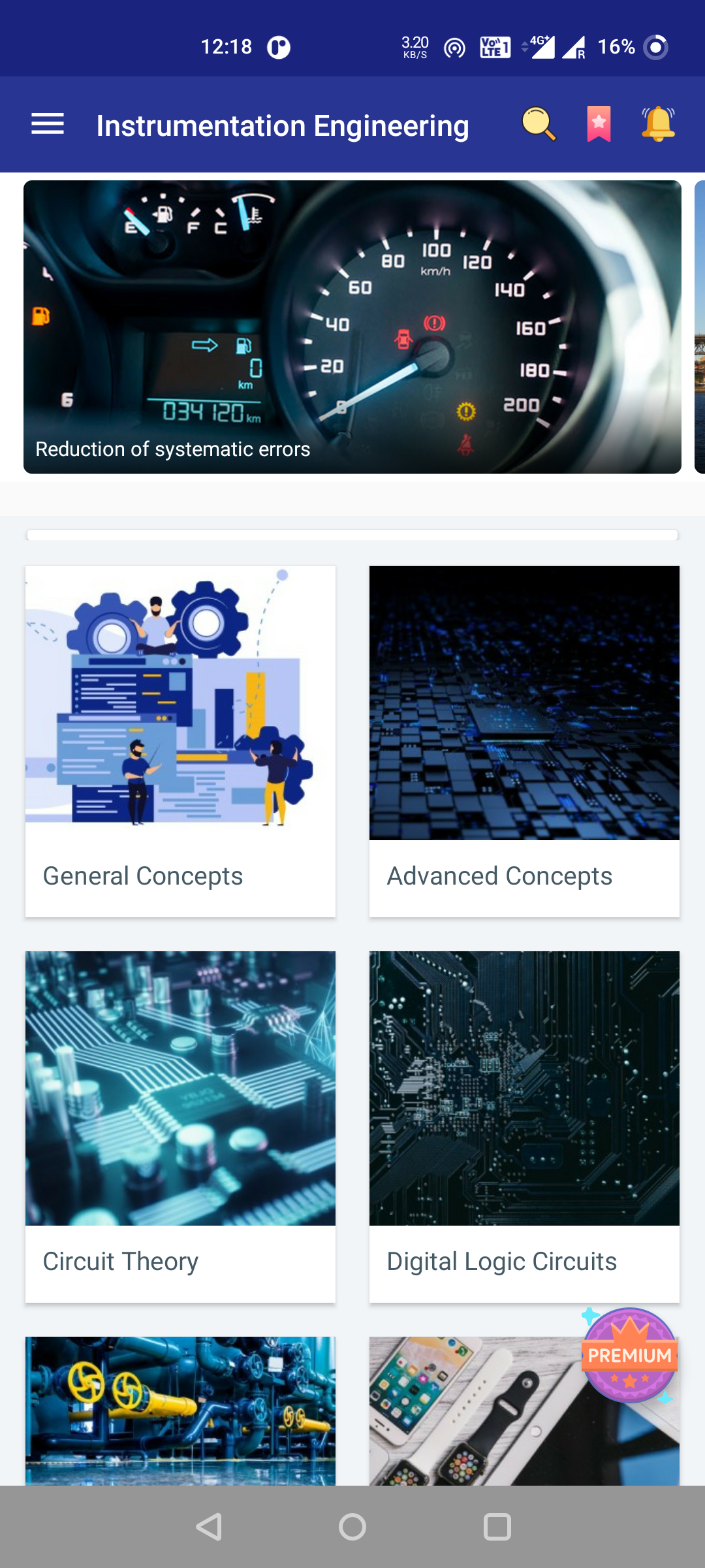 اسکرین شات 1 برنامه Instrumentation Engineering