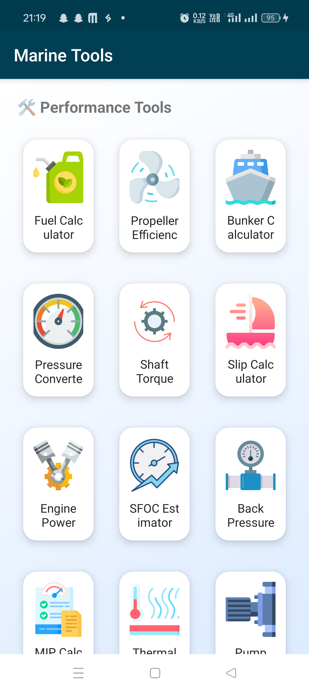 اسکرین شات 2 برنامه Marine Engineering