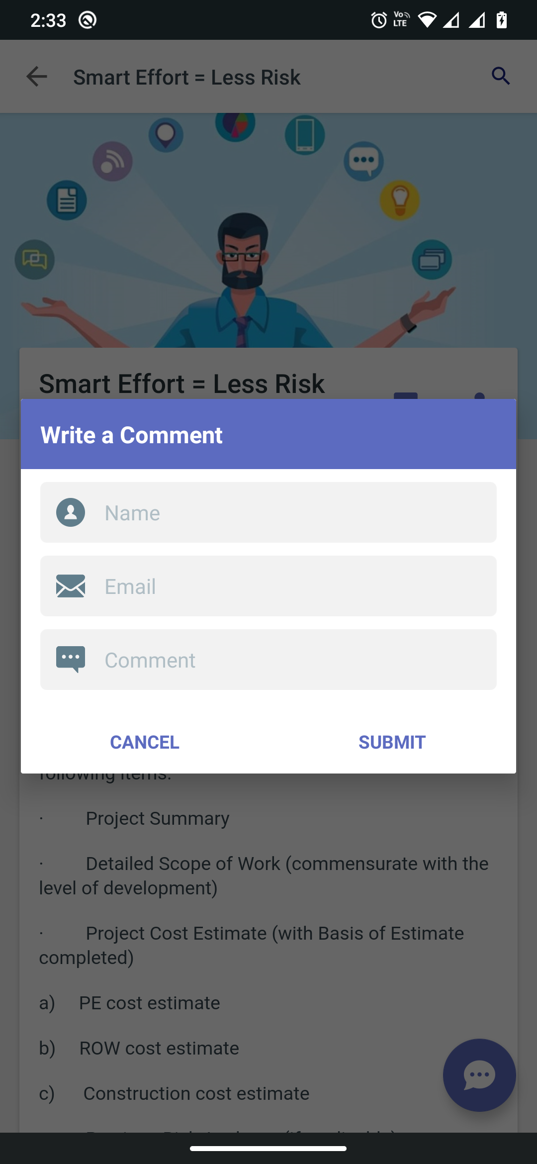 اسکرین شات 7 برنامه Project Management