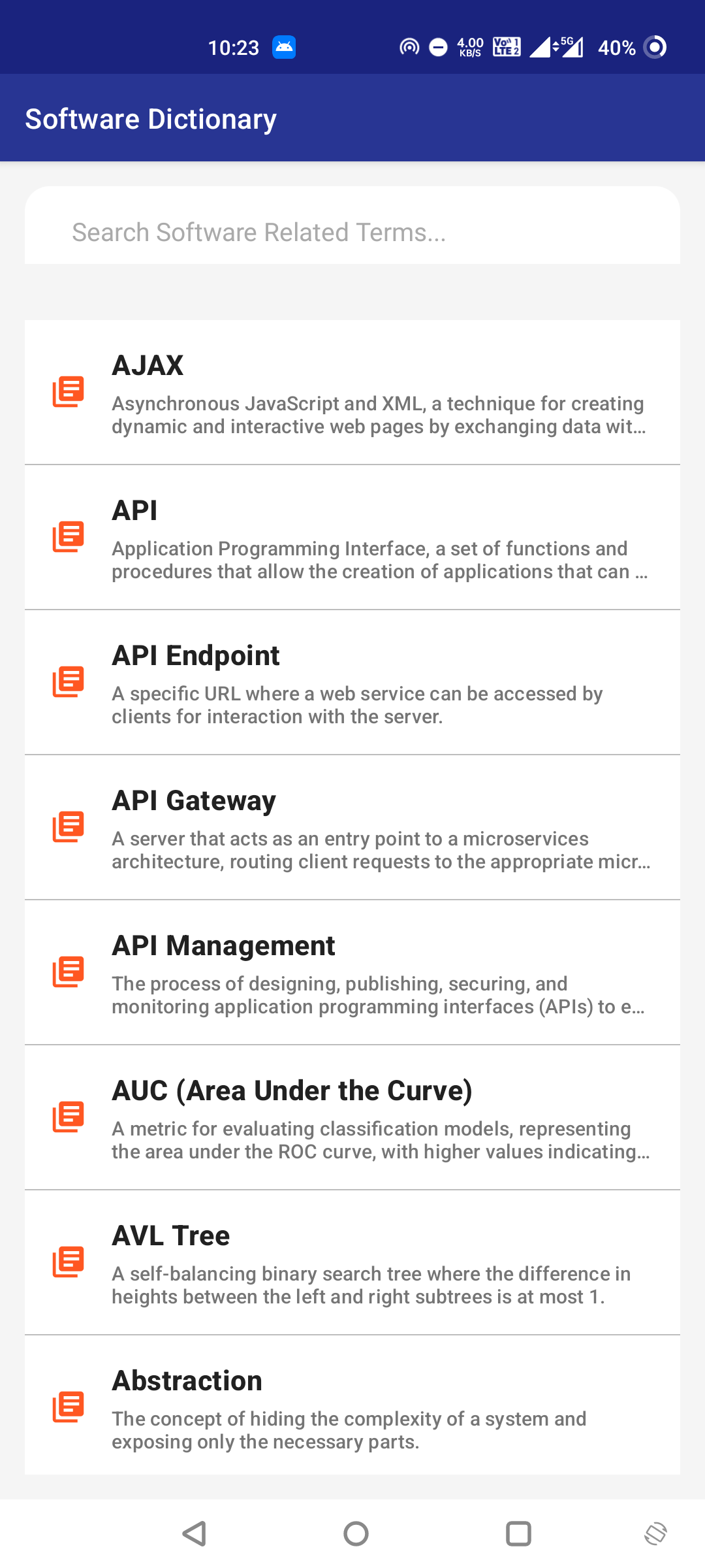 اسکرین شات 5 برنامه Software Engineering