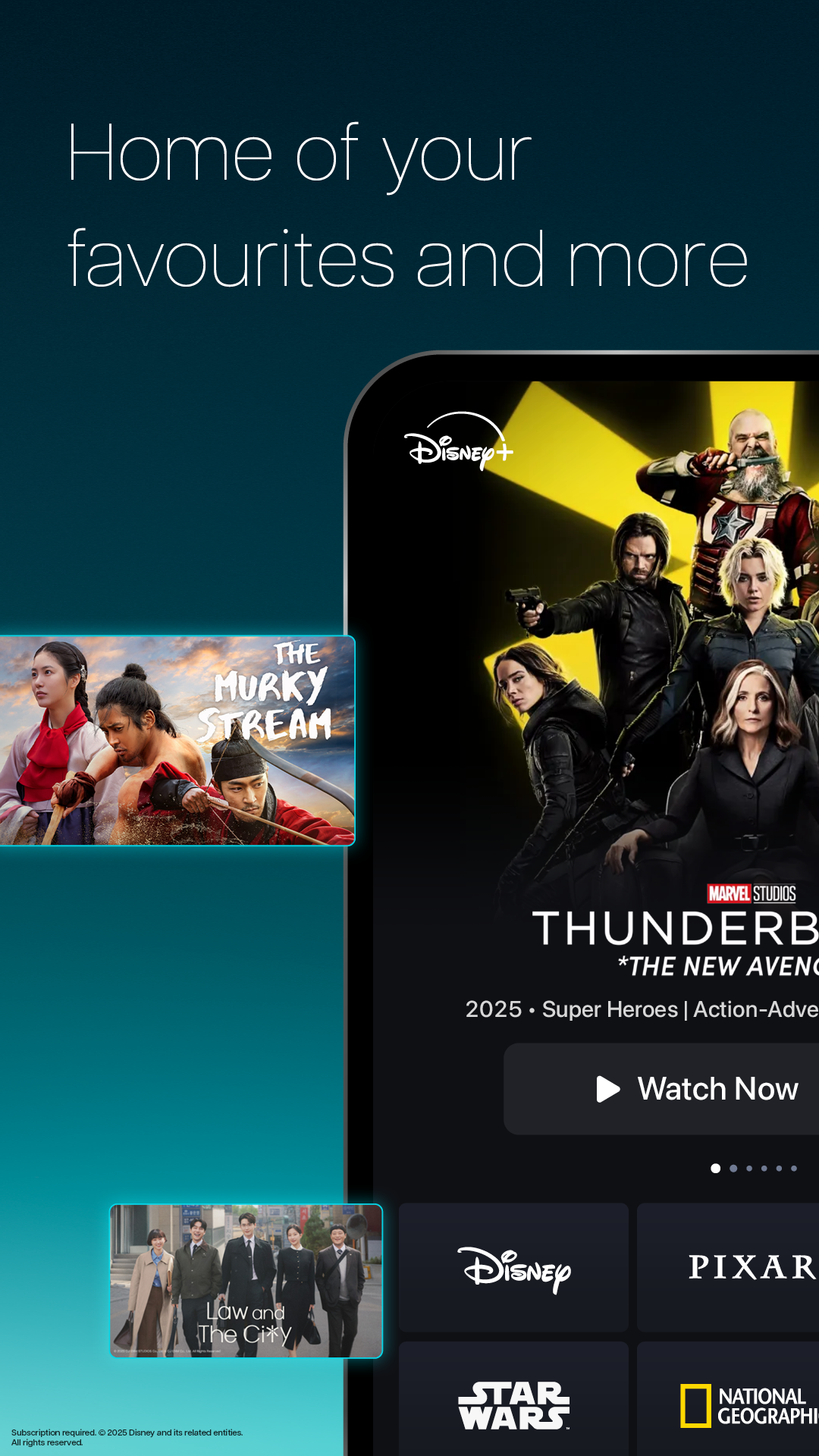 اسکرین شات 1 برنامه Disney+