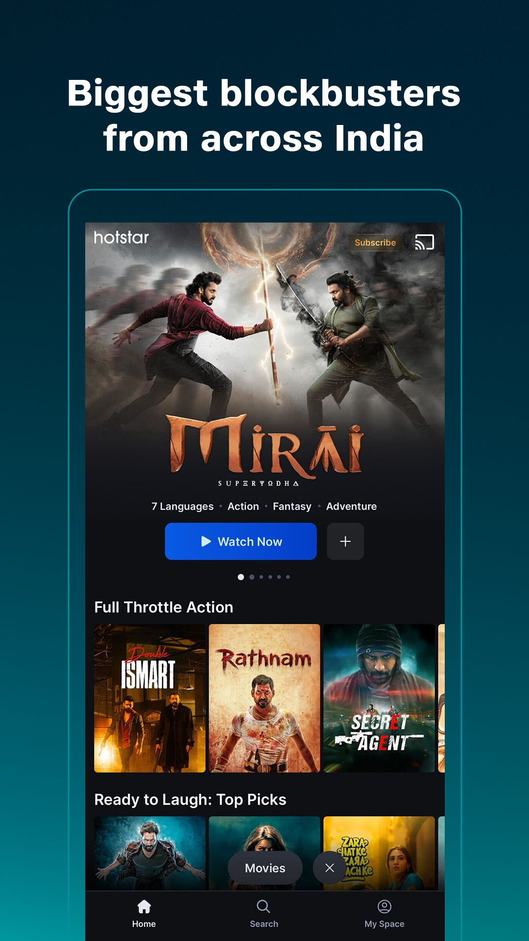 اسکرین شات 4 برنامه Hotstar
